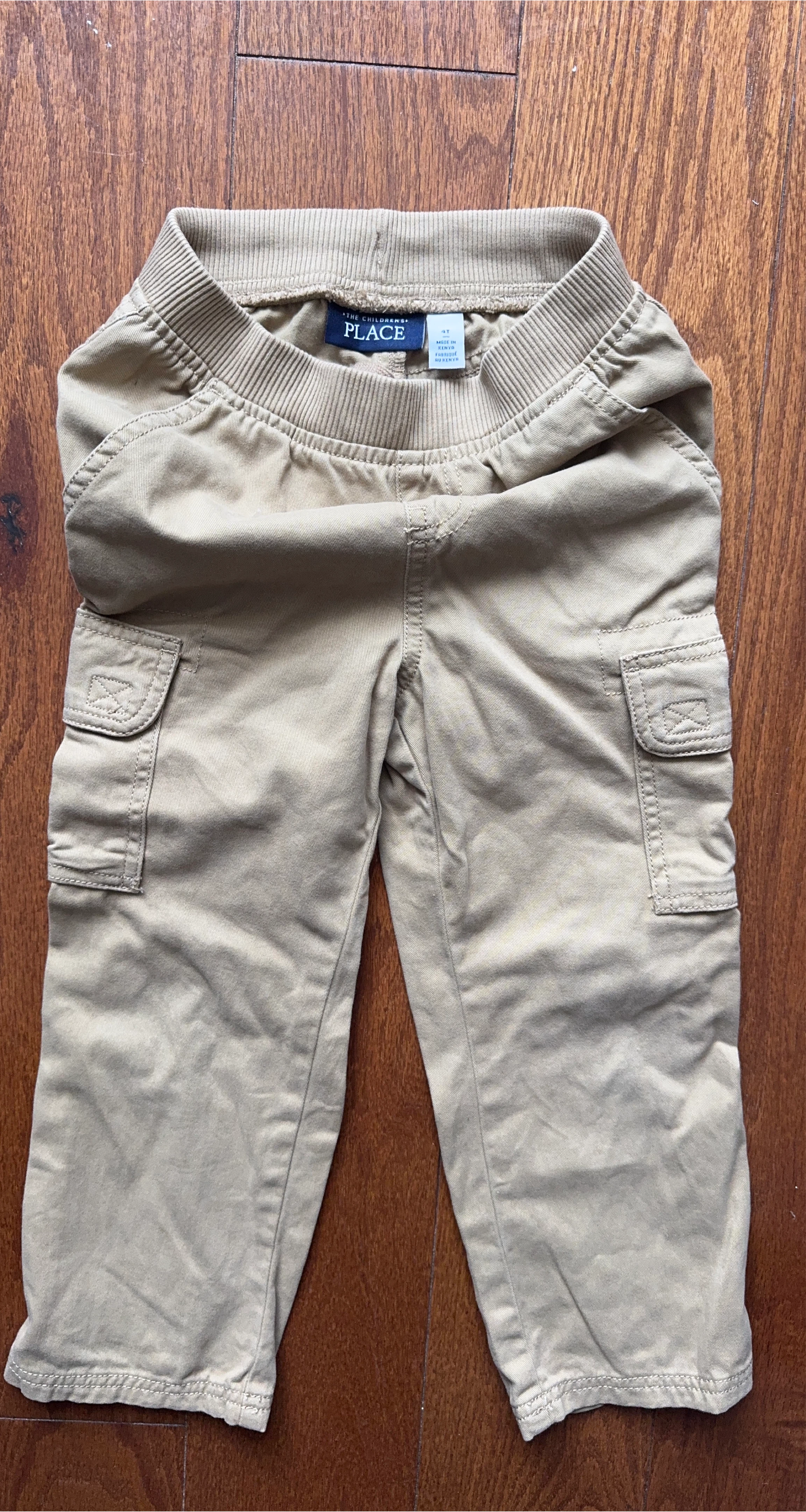 The Children's Place Khaki Cargo Pants Boys Size 4T