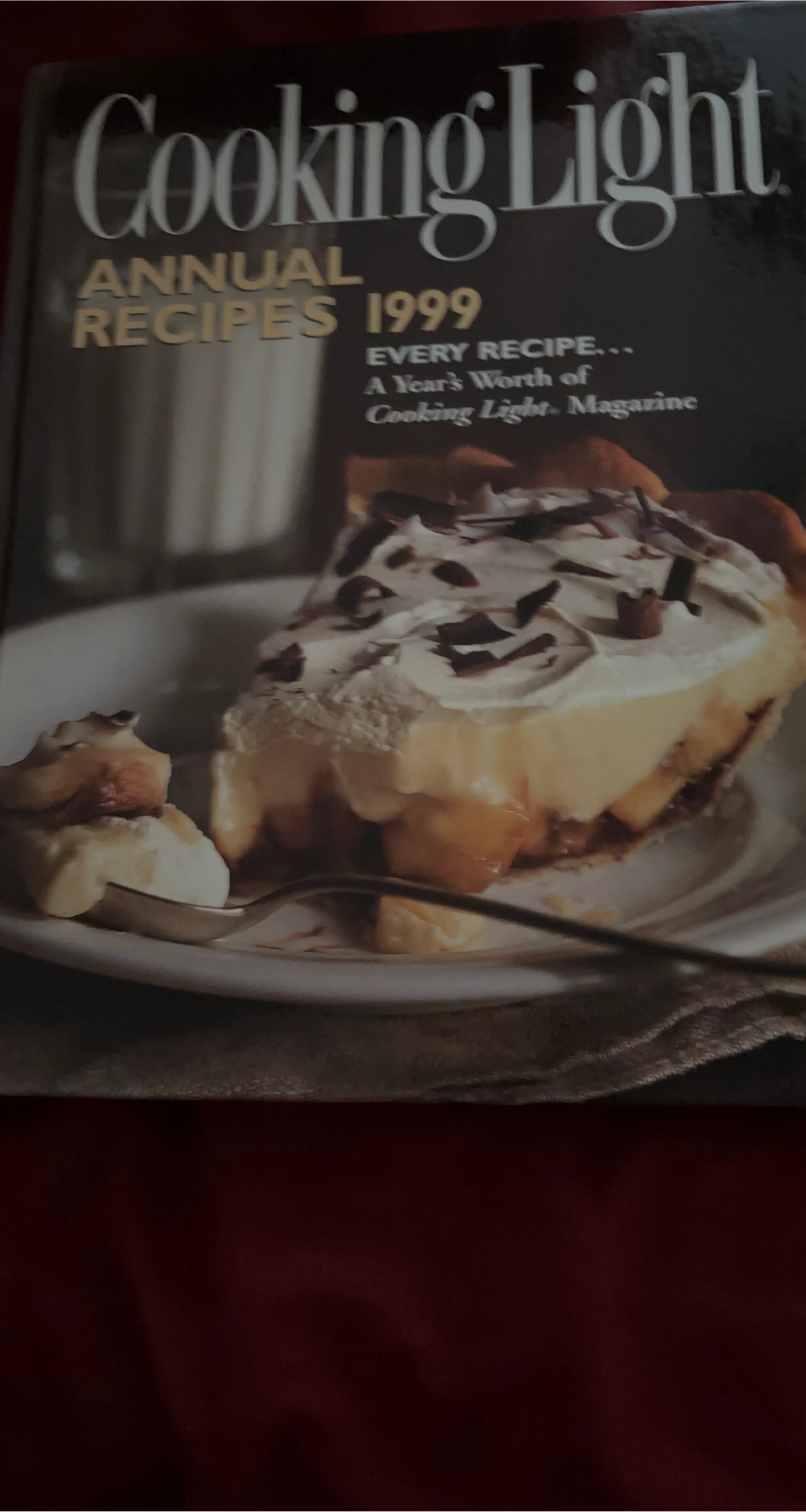 Cooking Light Annual Recipes 1999 Magazine