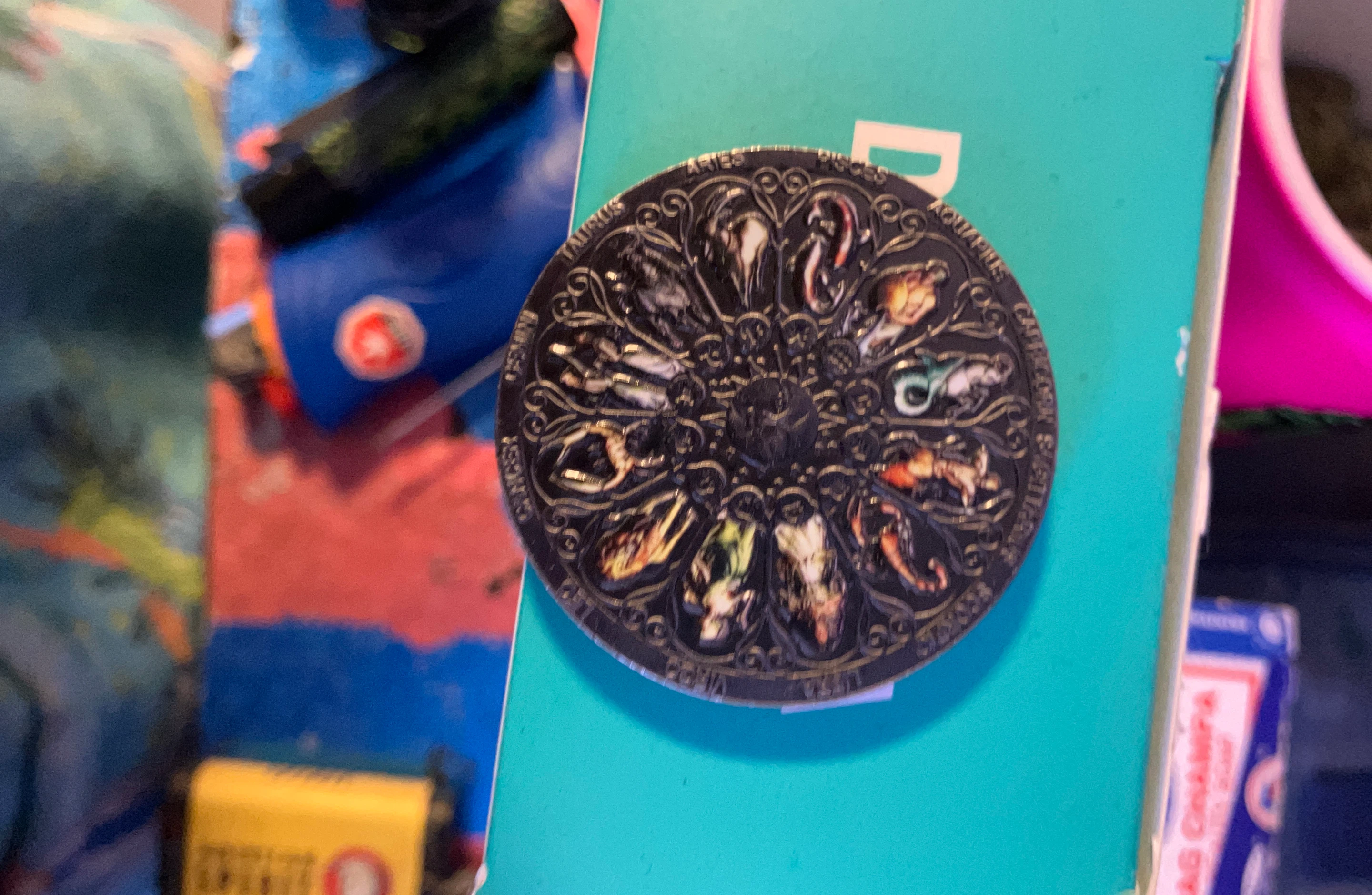 Zodiac and Celestial Themed Coin