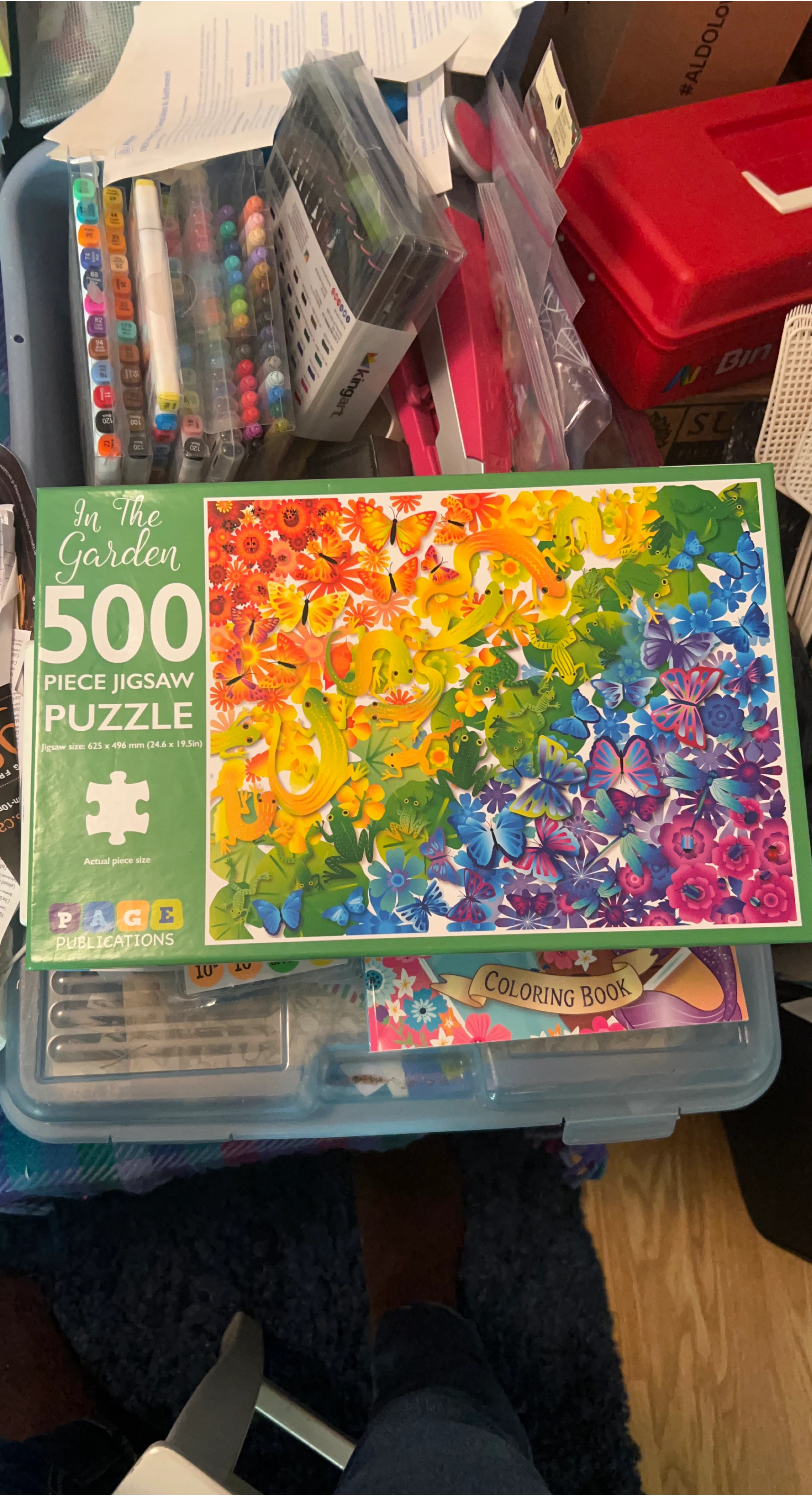 In The Garden 500 Piece Jigsaw Puzzle