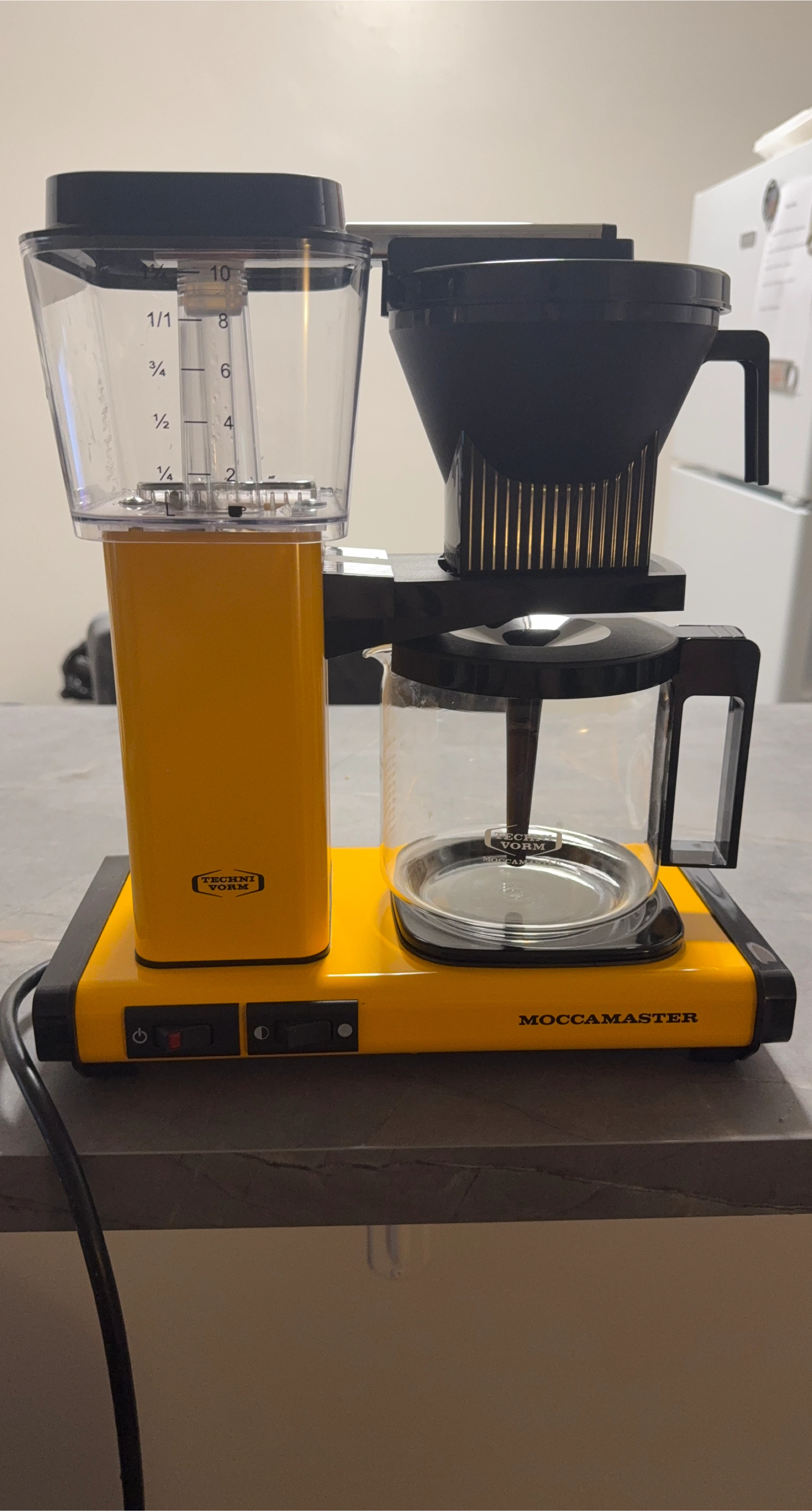 Technivorm Moccamaster Coffee Brewer - Yellow