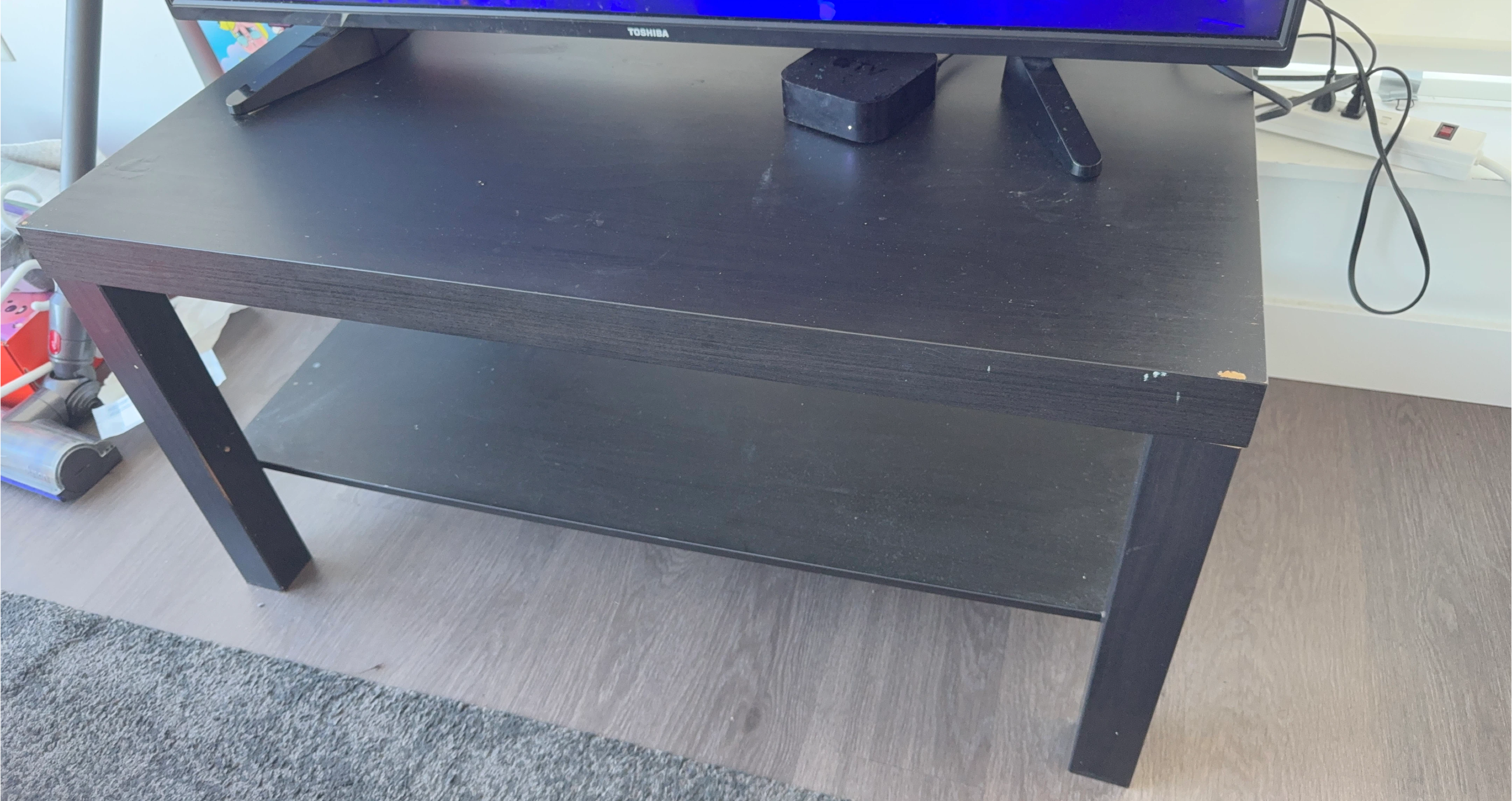 IKEA coffee tale with shelf