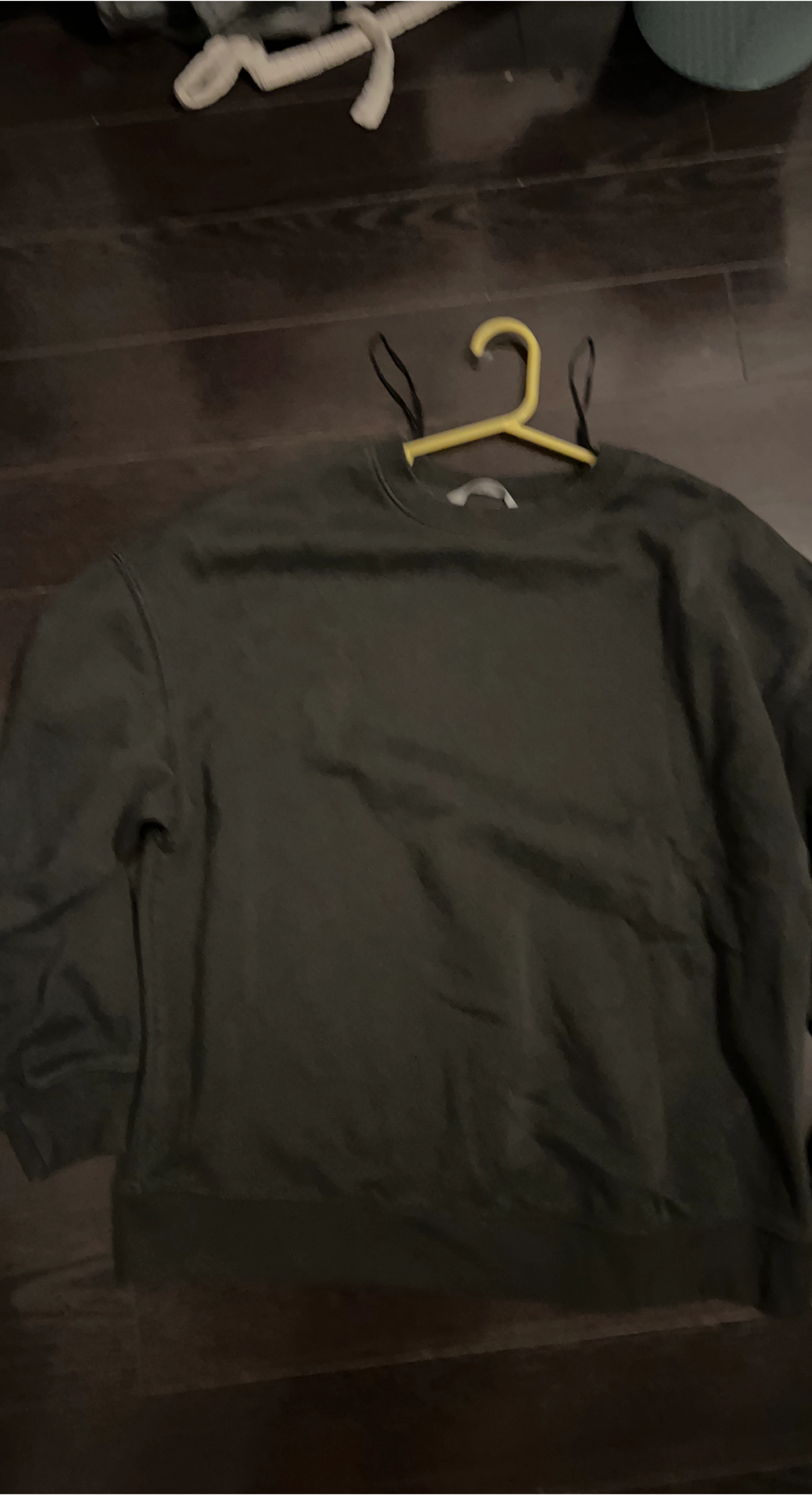 H&M Crewneck Sweatshirt - Grey/green, Size S