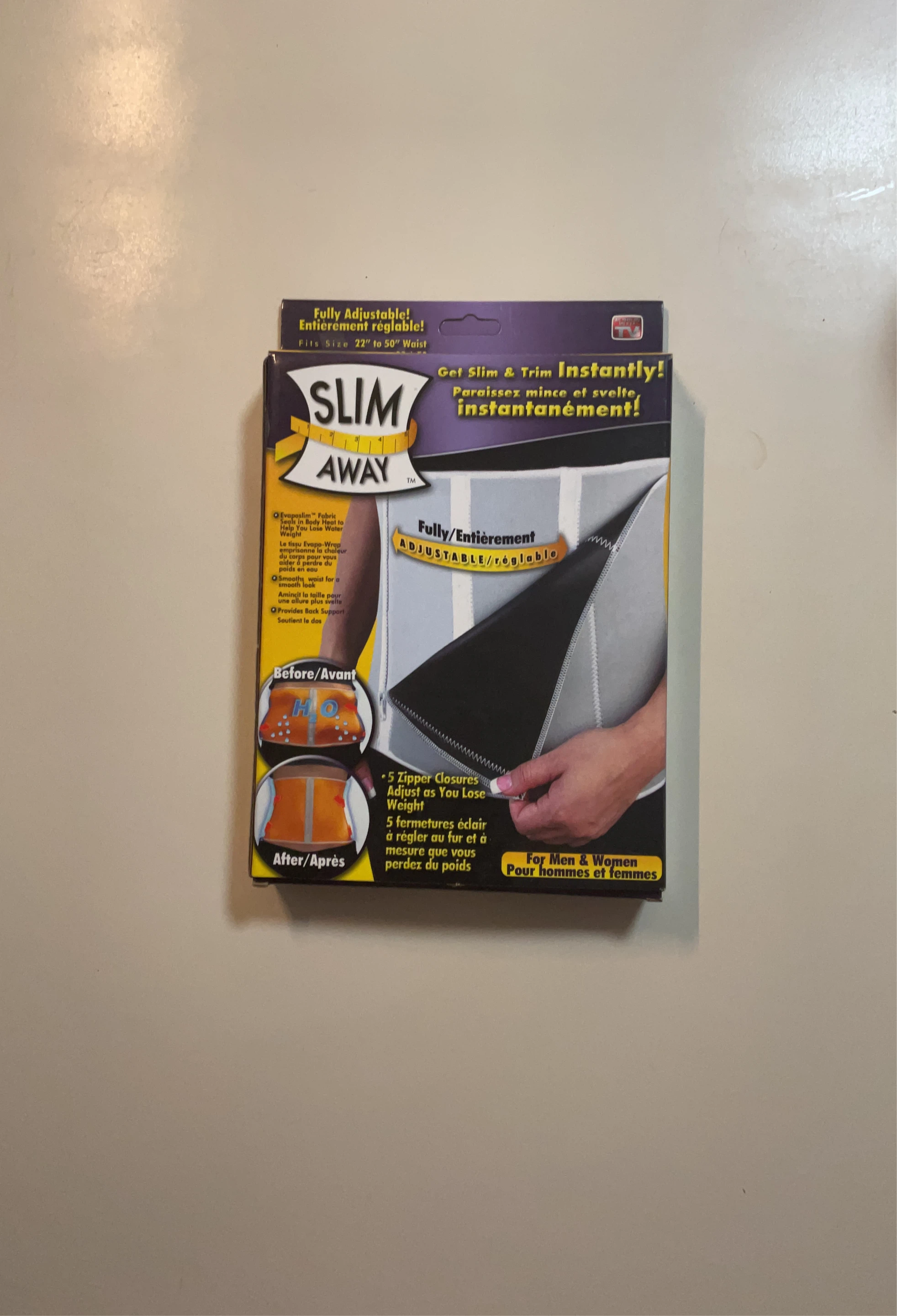Slim Away Body Wrap Waist Trainer for Men & Women