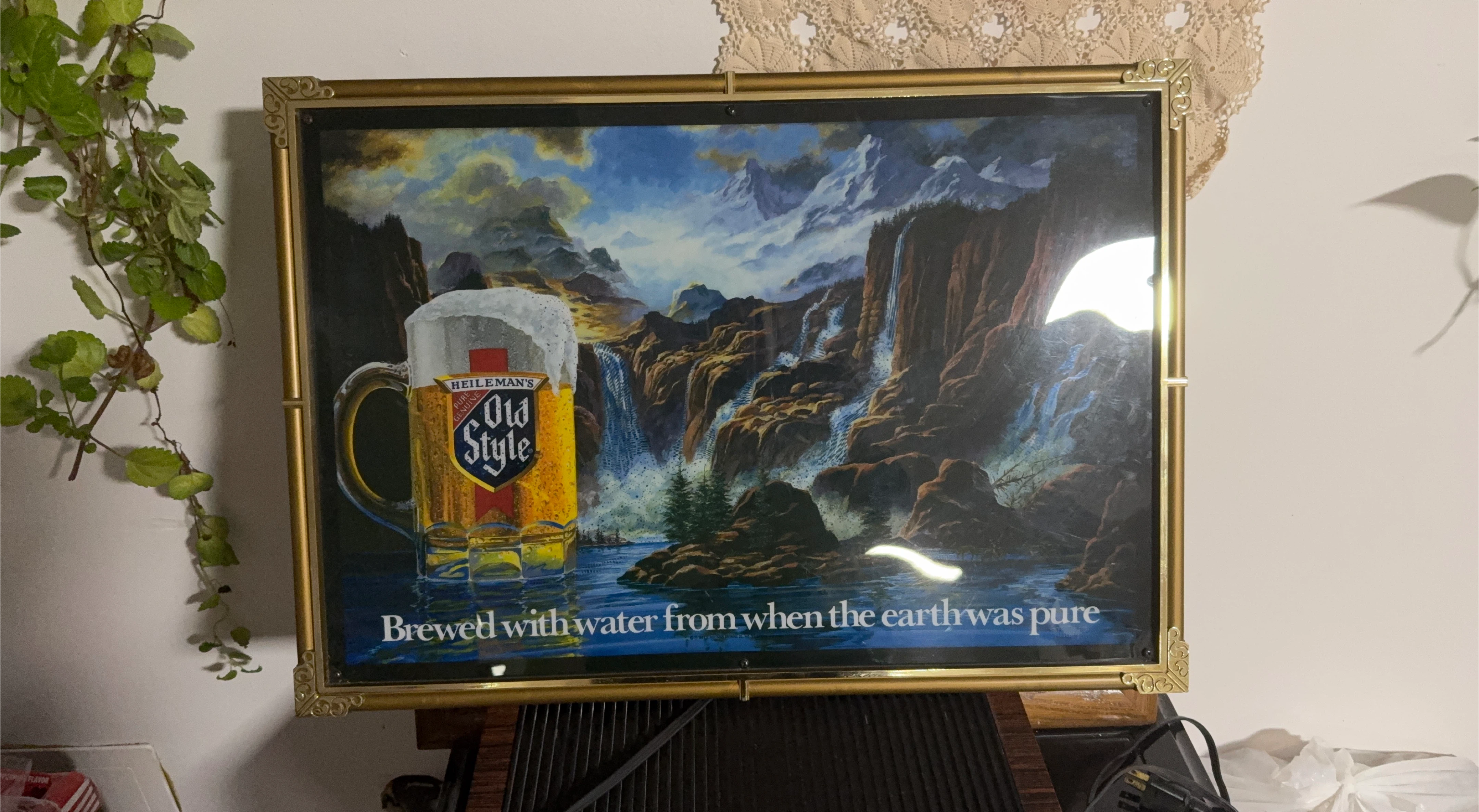 Heileman's Old Style Beer Framed Print