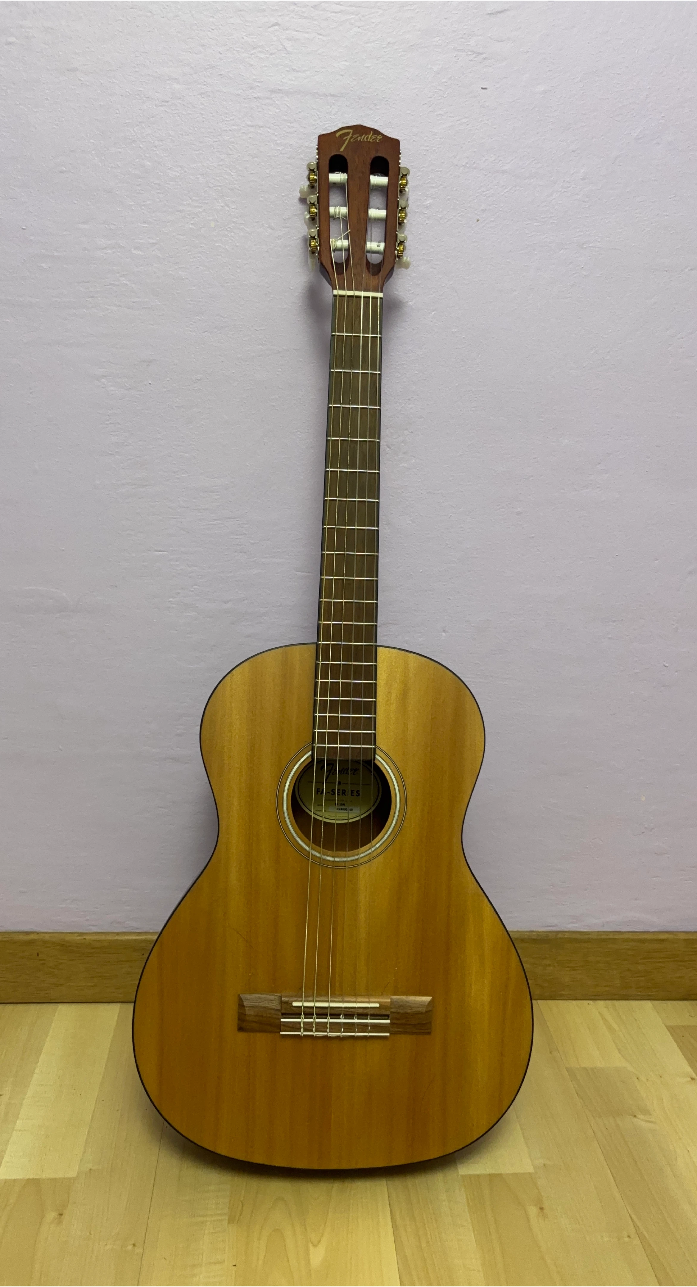 Fender FA-Series FA-15N Classical Guitar with Gig Bag