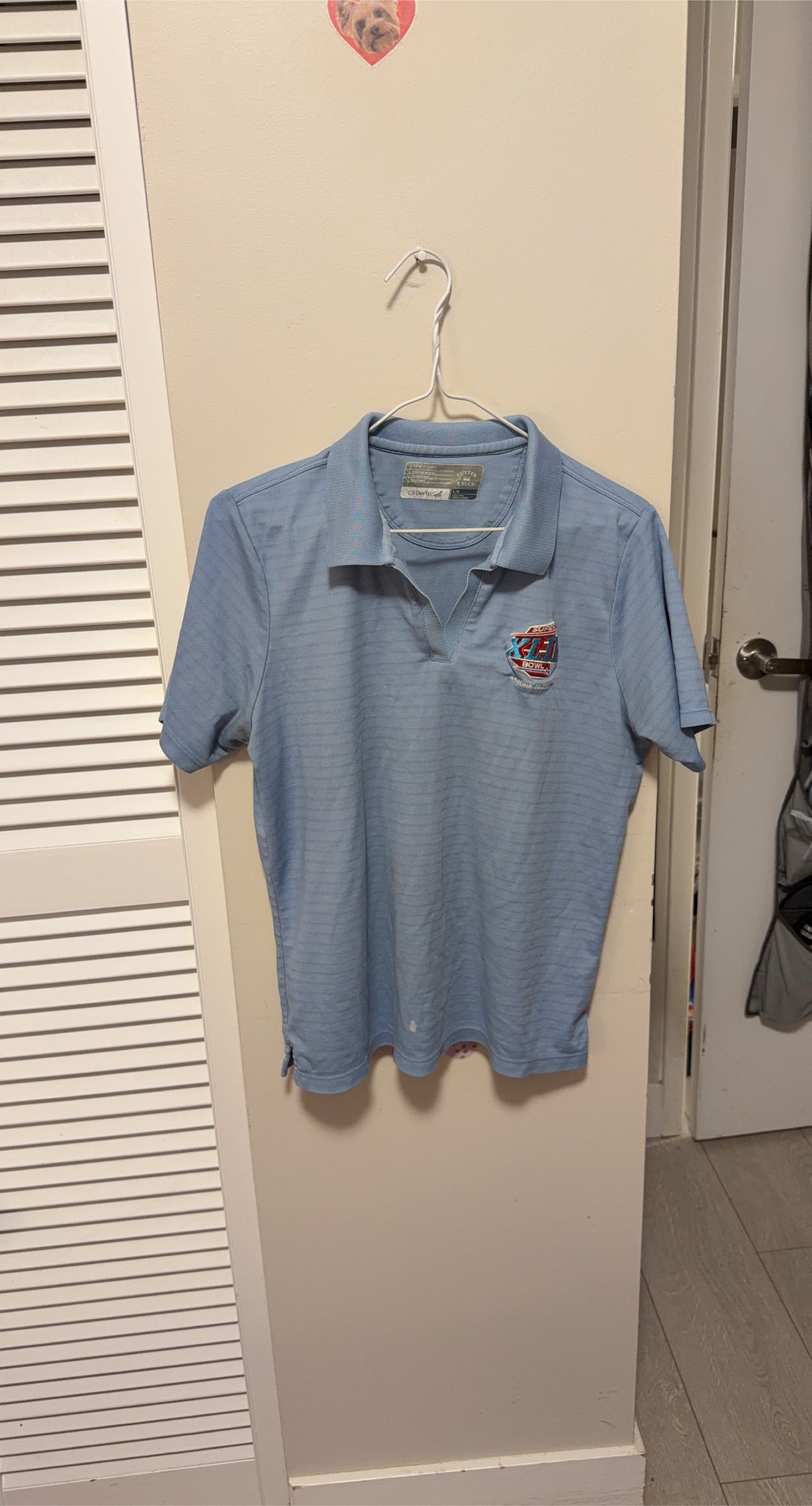 Cutter & Buck Super Bowl XLIII Polo Shirt