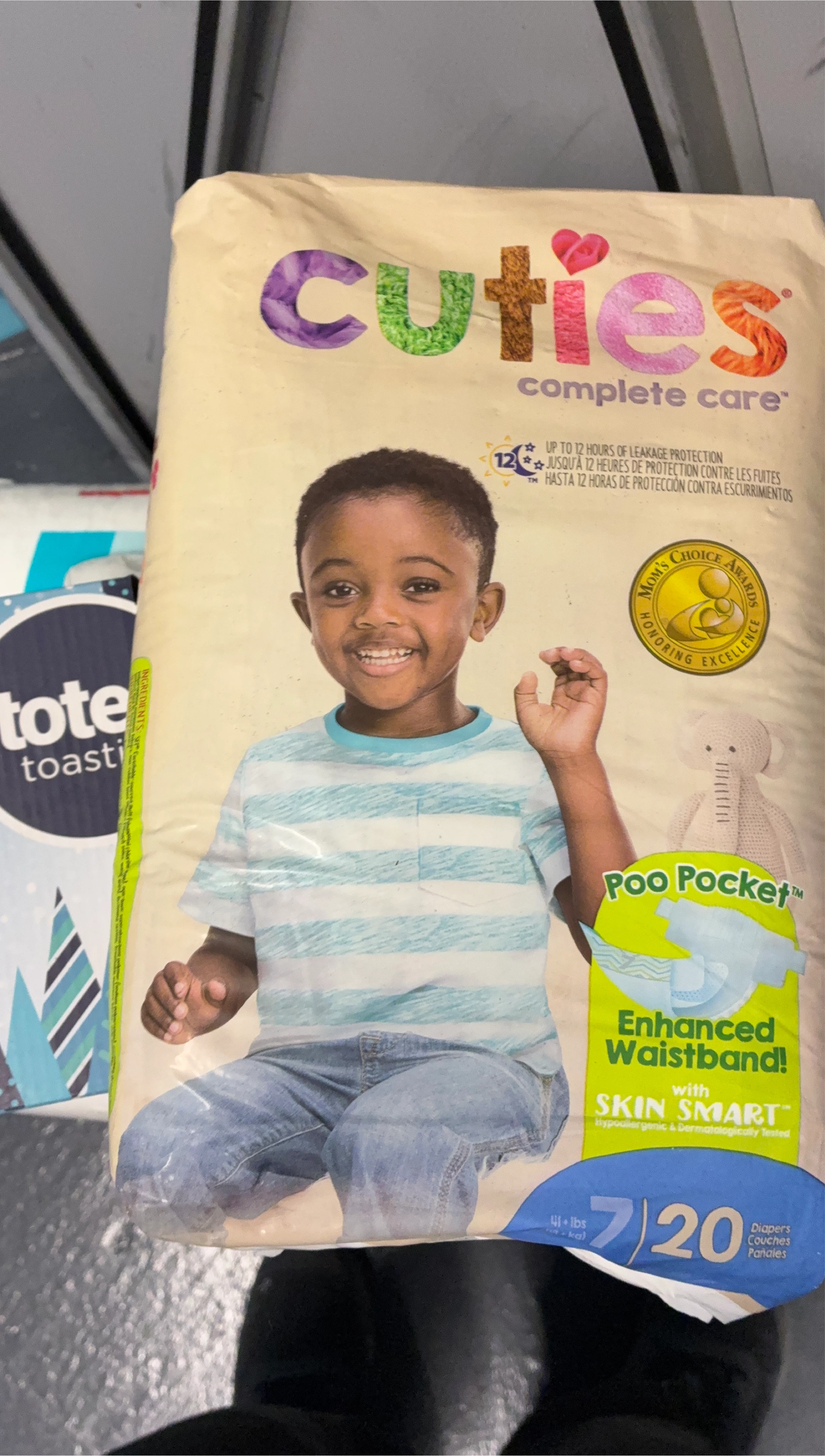 Cuties Complete Care Size 7 Diapers - 20 Count