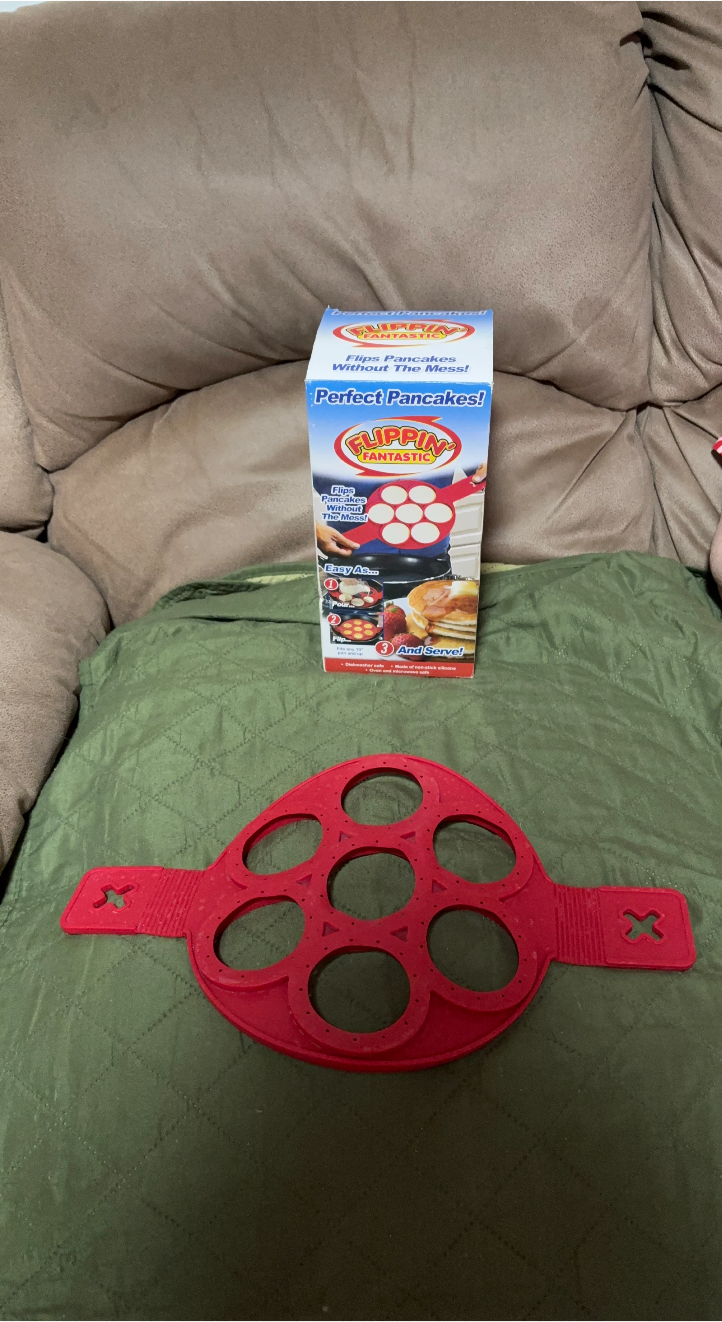 Flippin' Fantastic 7-Hole Pancake Maker