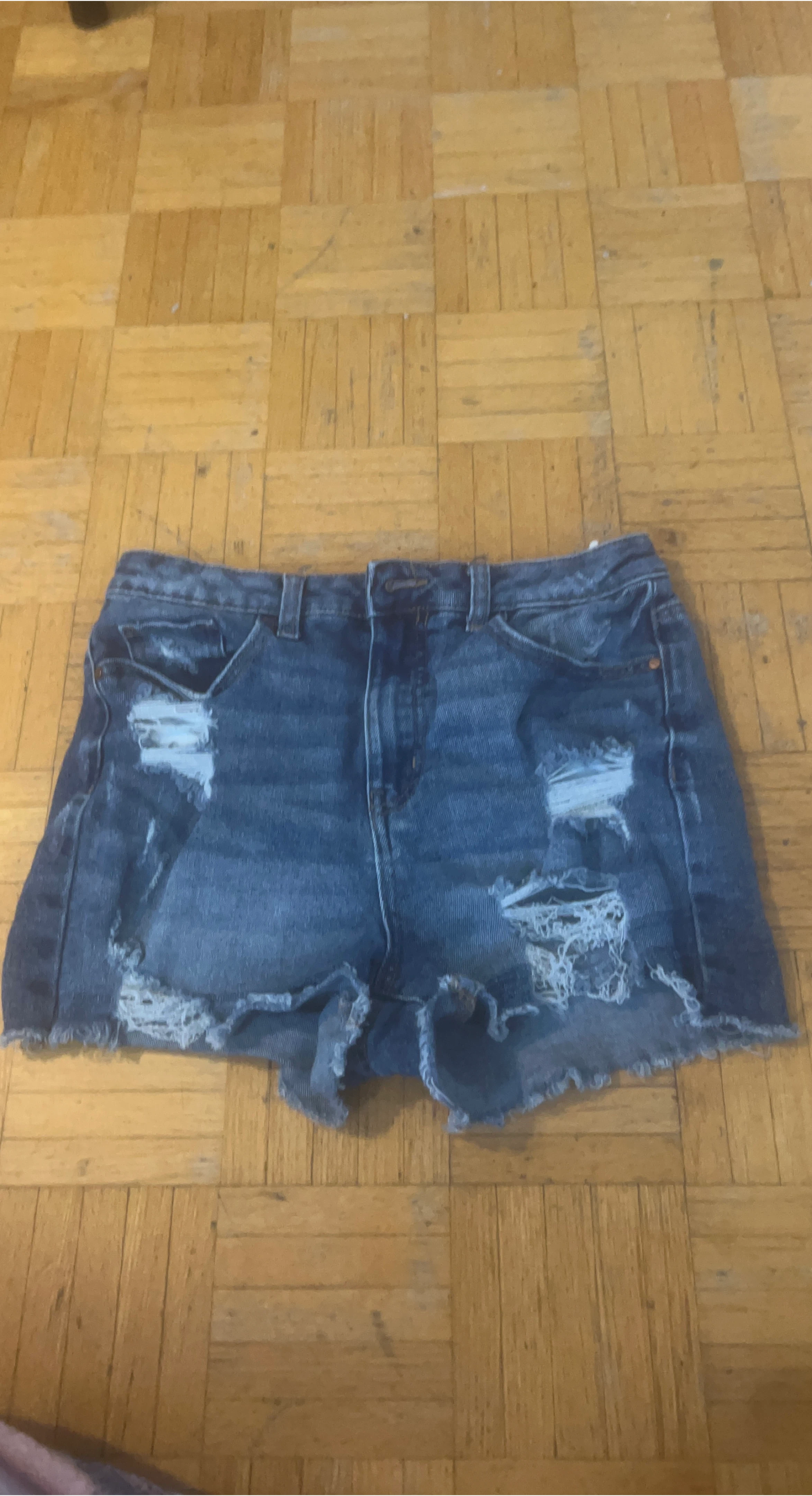 NOBO Distressed Denim Shorts Size 9