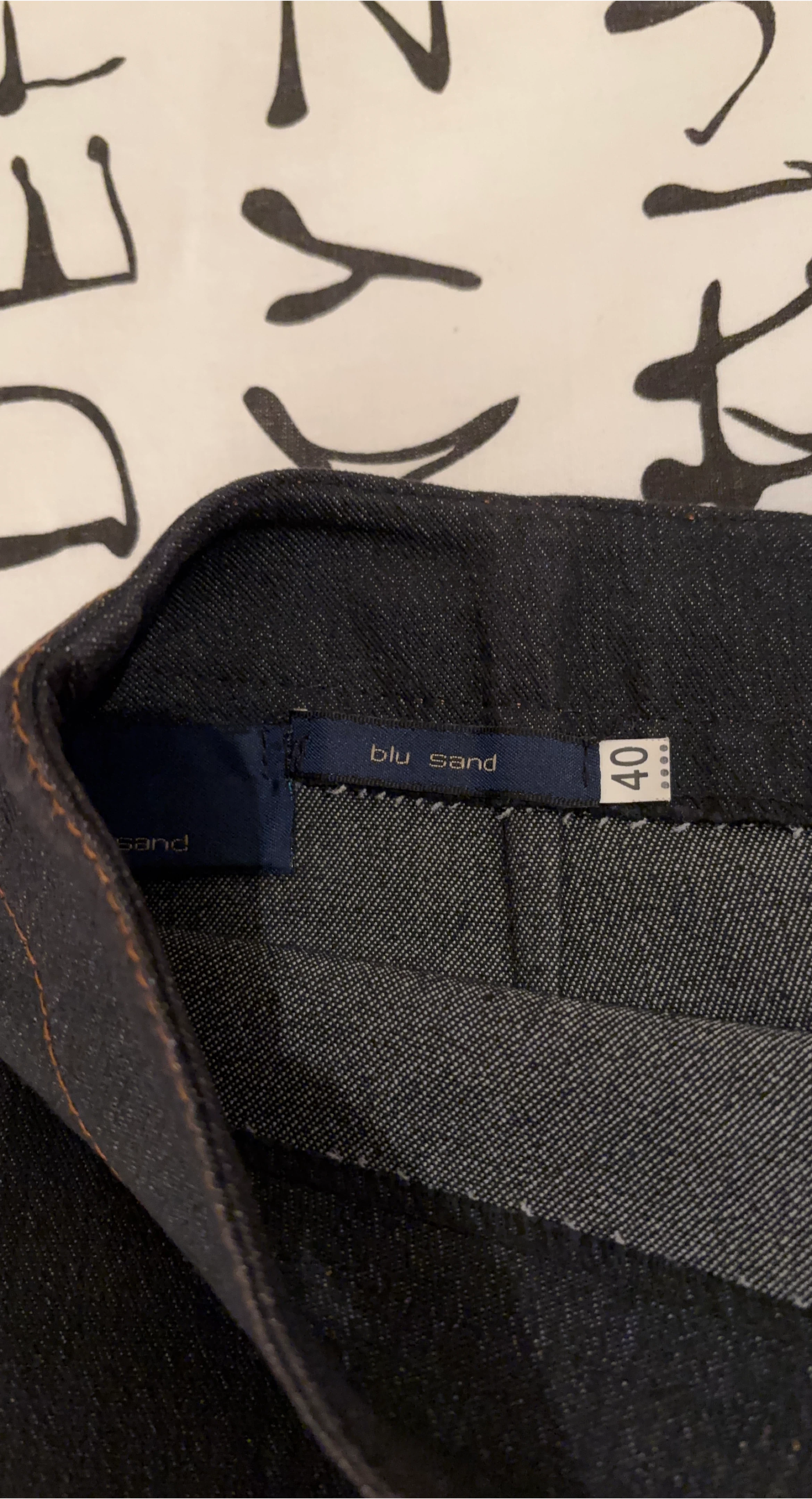 Blu Sand Denim Jeans Size 40