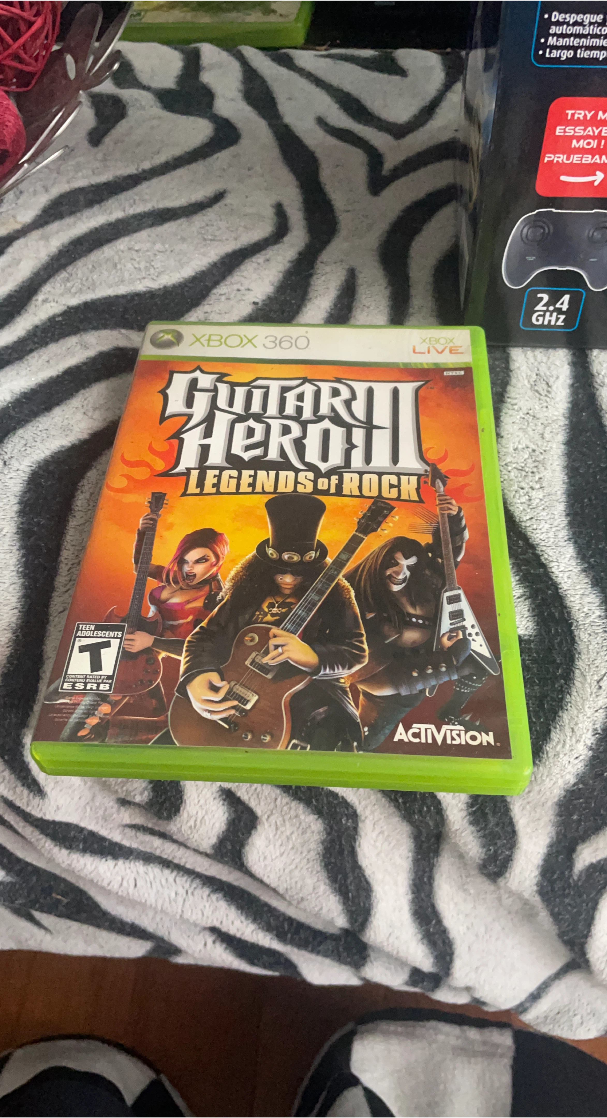 Guitar Hero II Legends of Rock Xbox 360 Game