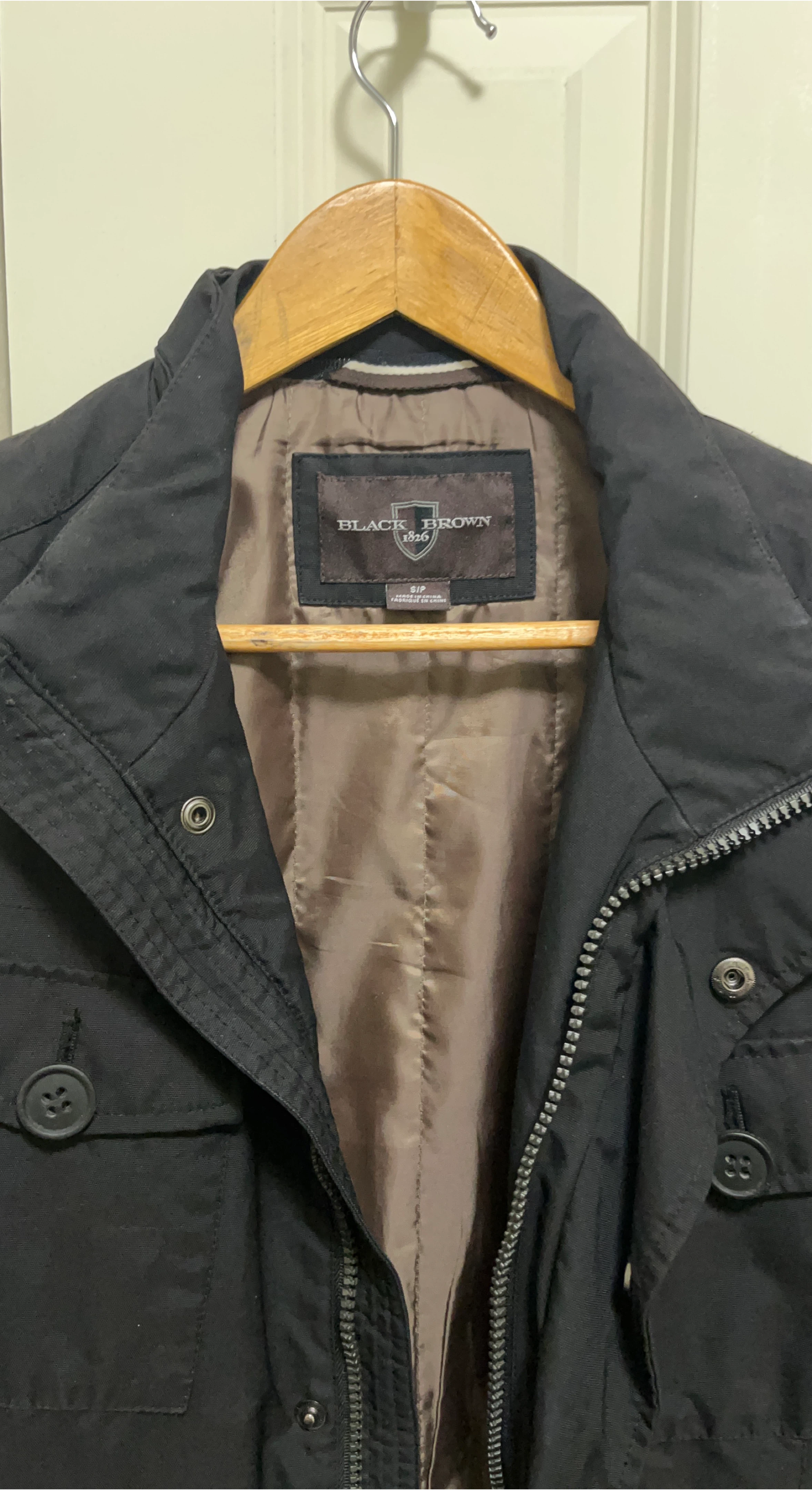 Black Brown Jacket