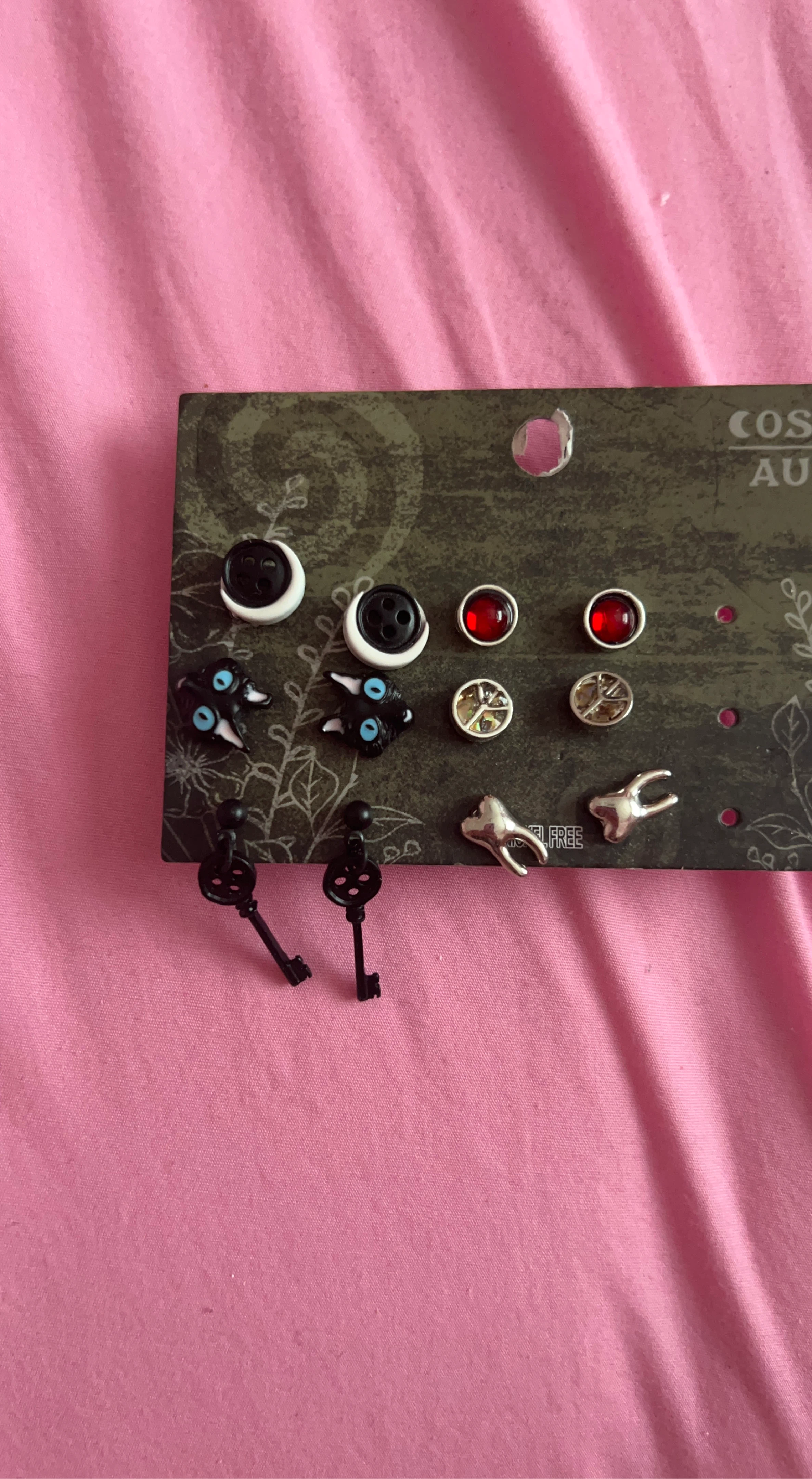 Assorted Novelty Stud Earrings Set