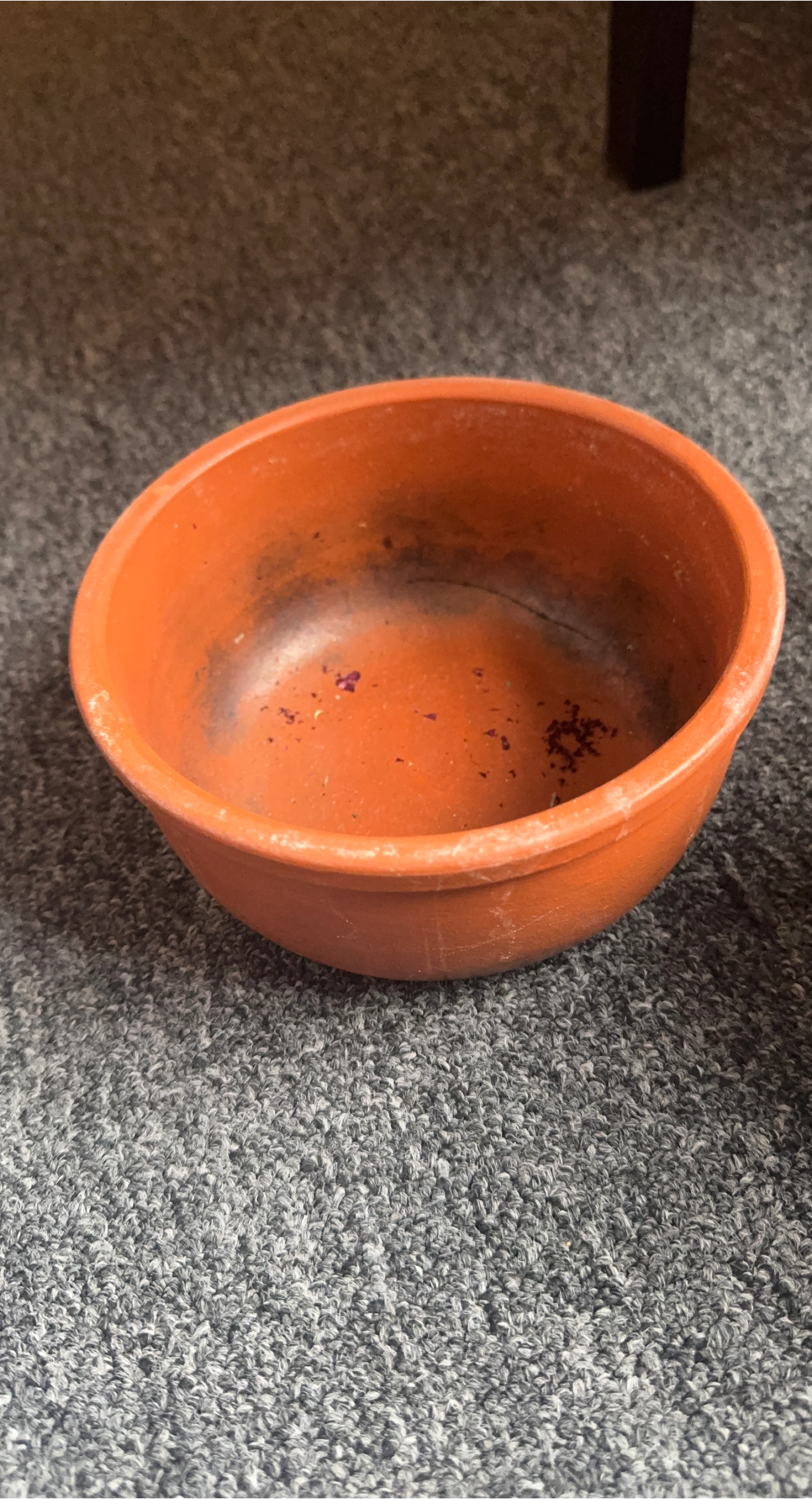 Orange Ceramic Bowl