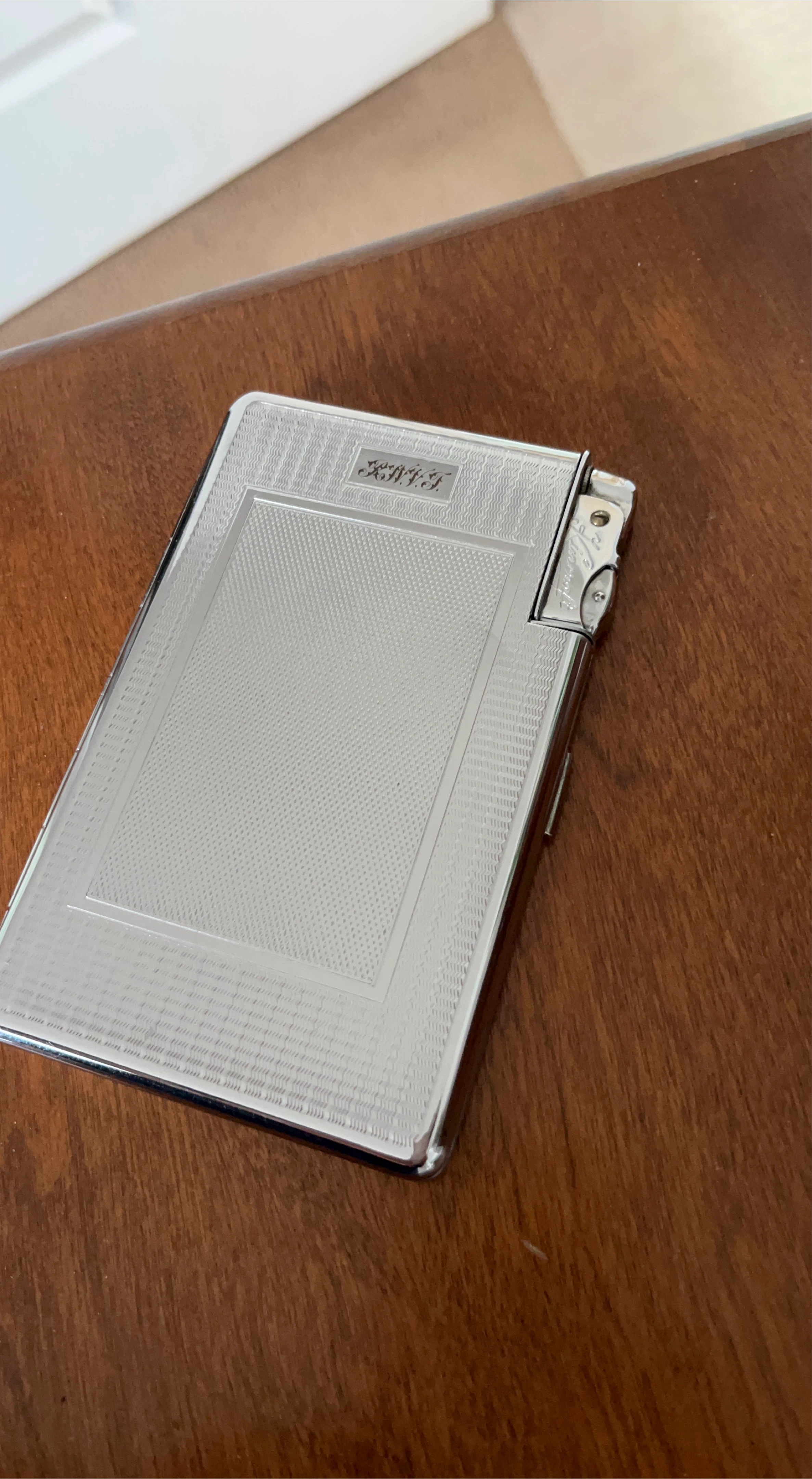 Vintage Kincraft Cigarette Case with lighter