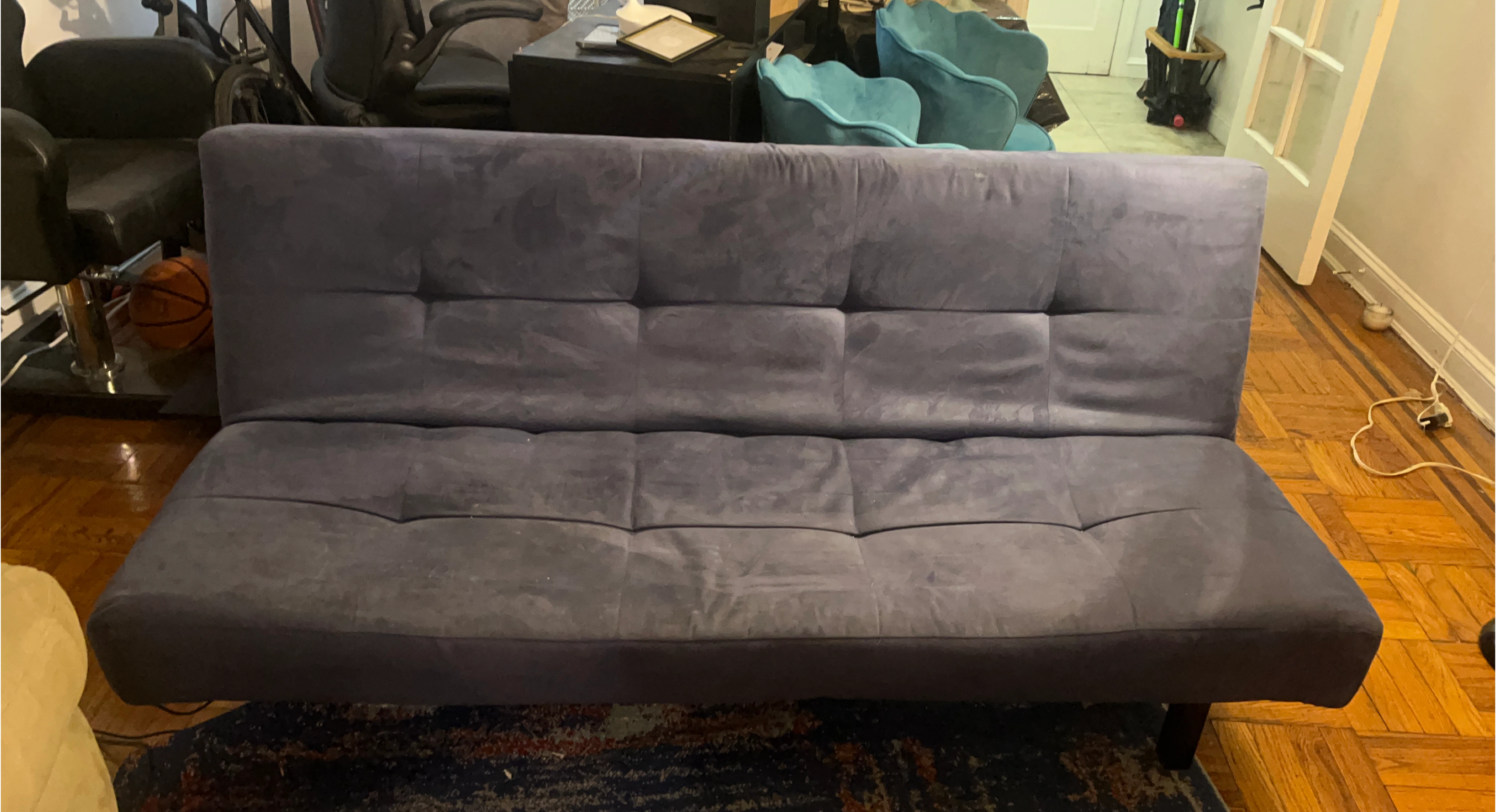 Gray Futon Sofa