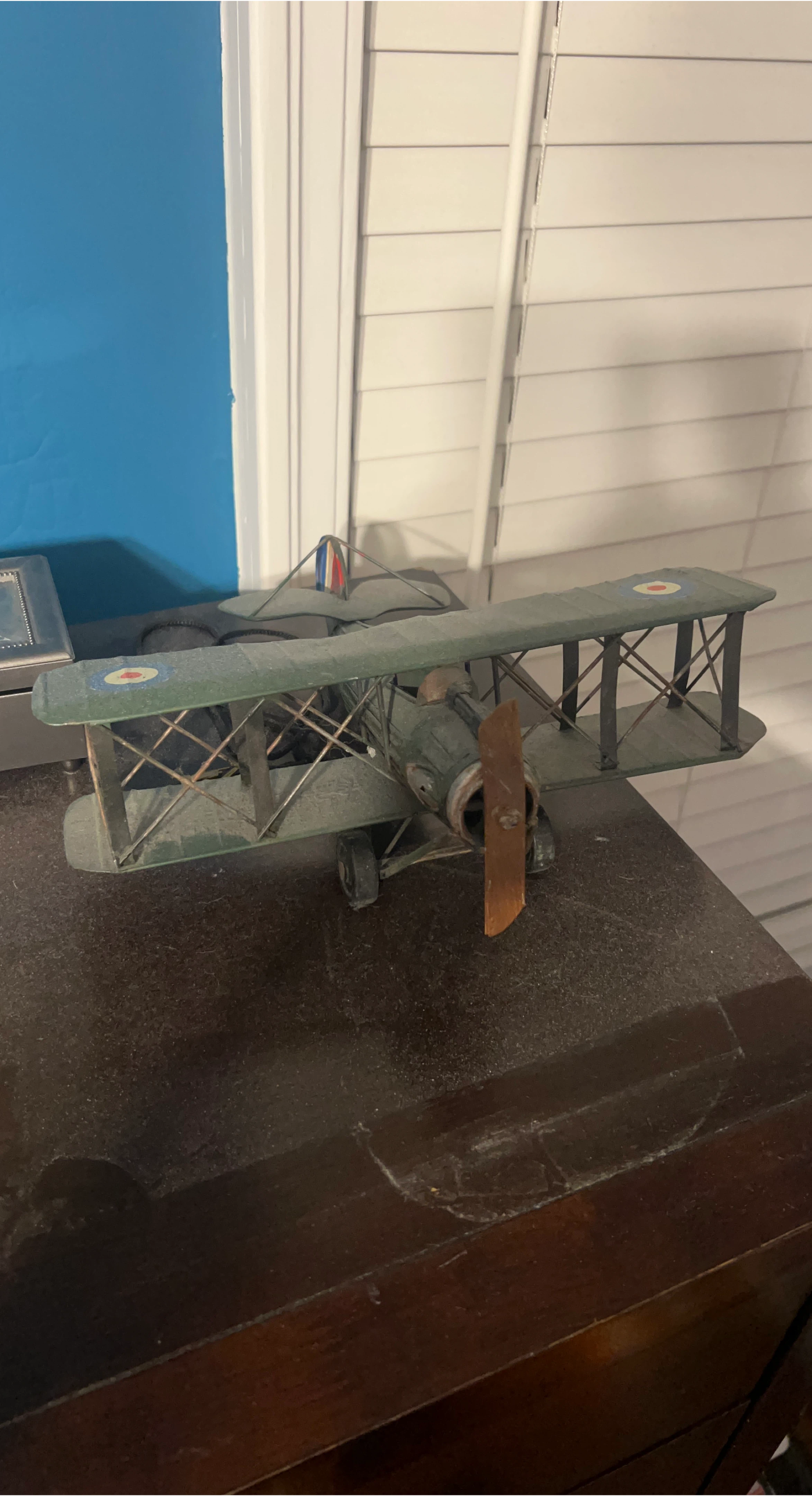 Vintage Biplane Model - photo 2