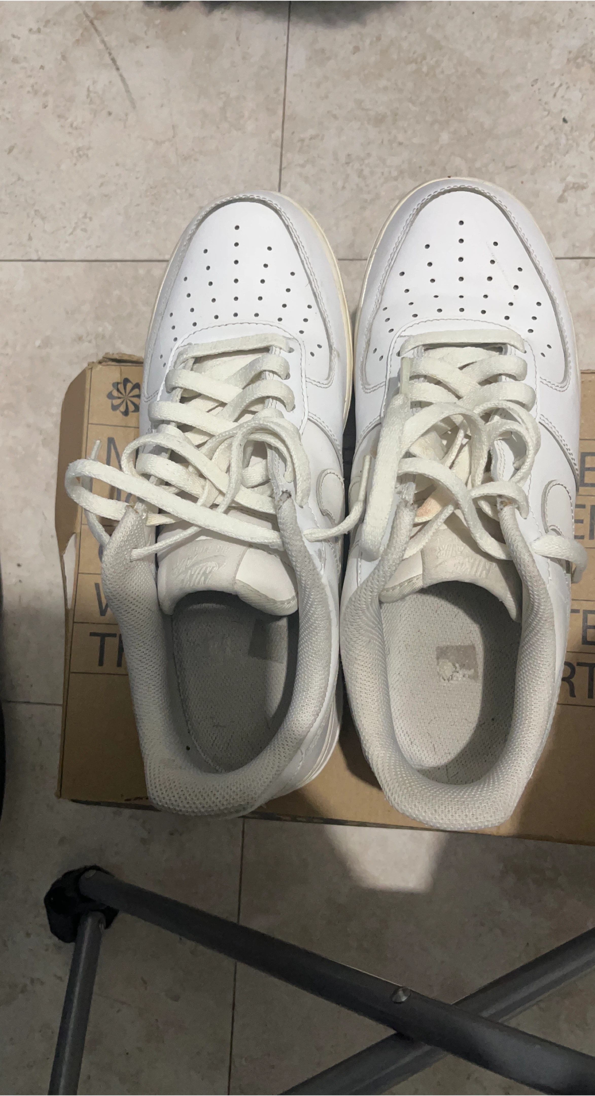 Nike Air Force 1 "07" White Sneakers