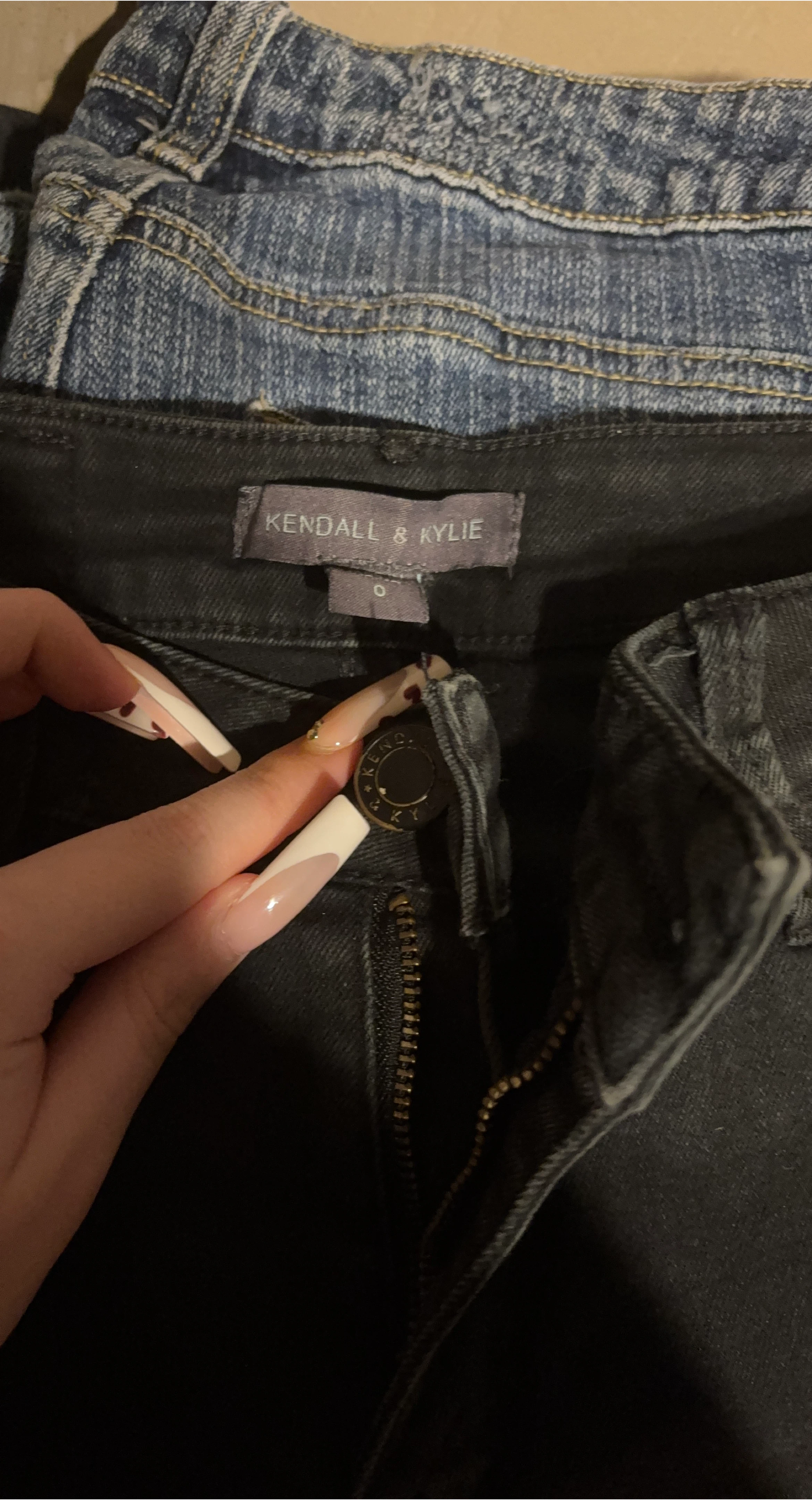 Kendall & Kylie Black Distressed Skinny Jeans - photo 5