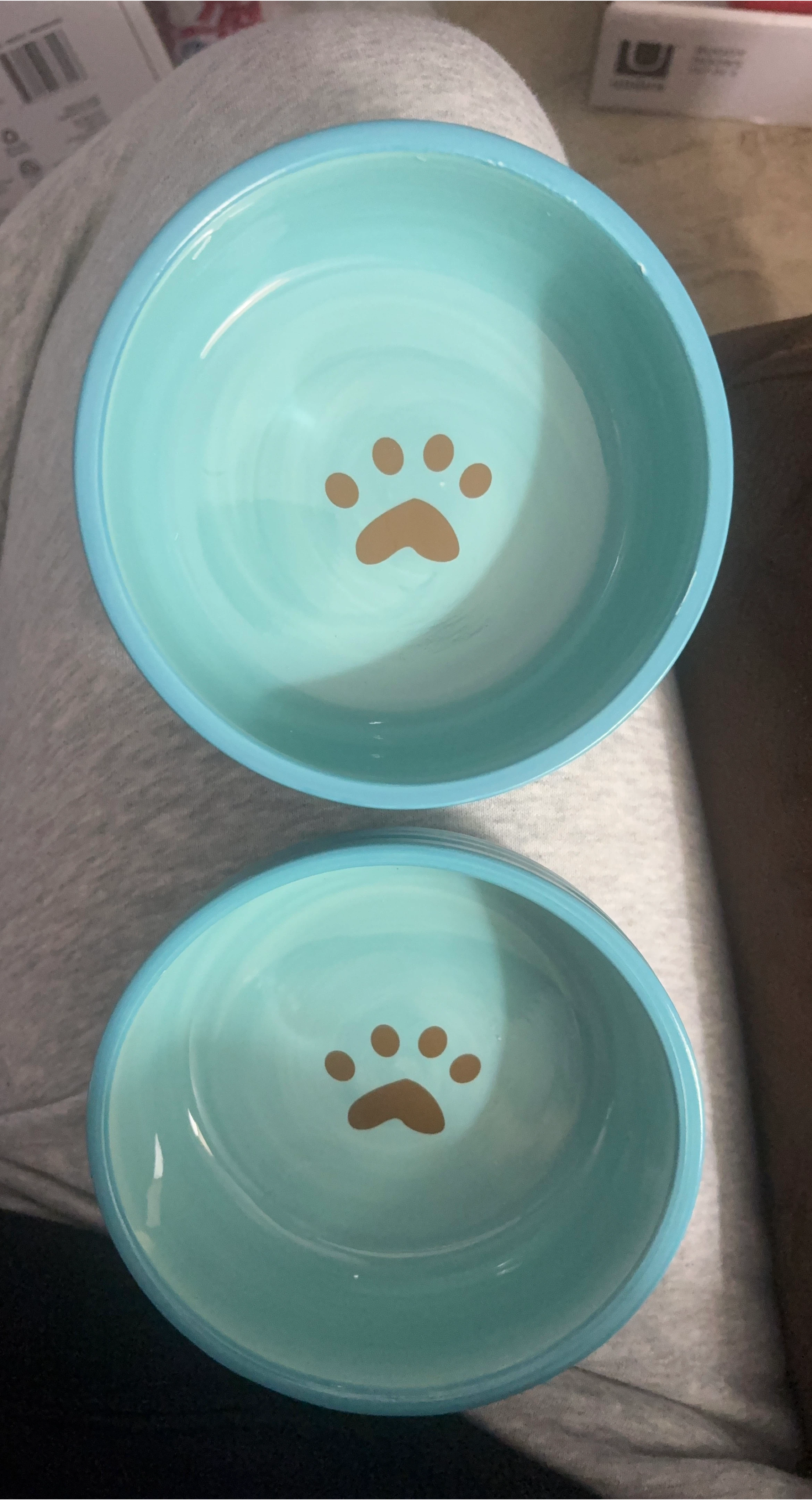 Ethical Products Elegance Dog Dish Aqua 5"