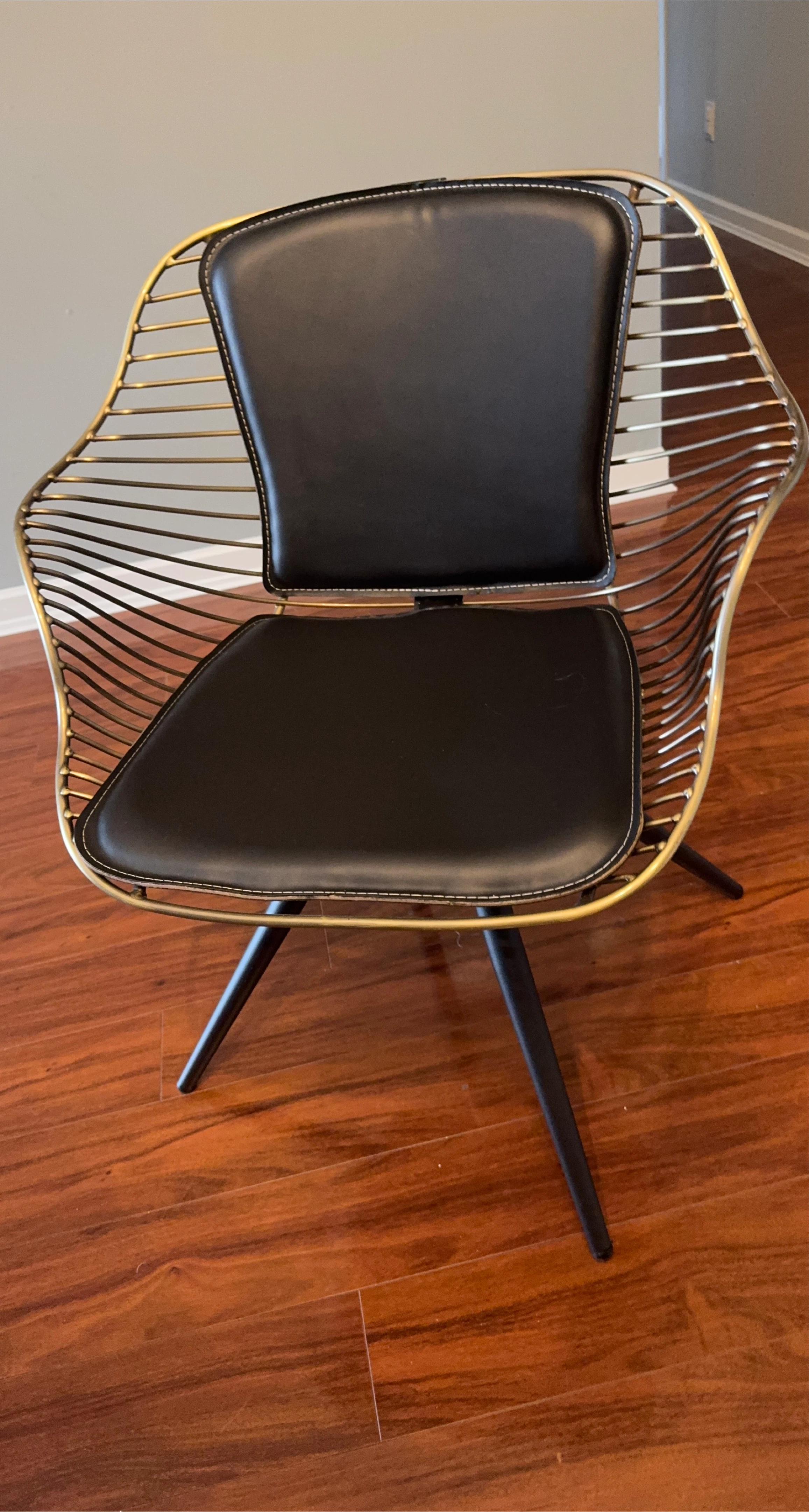 Zebra Carrot Swivel Arm Chair By sohoConcept