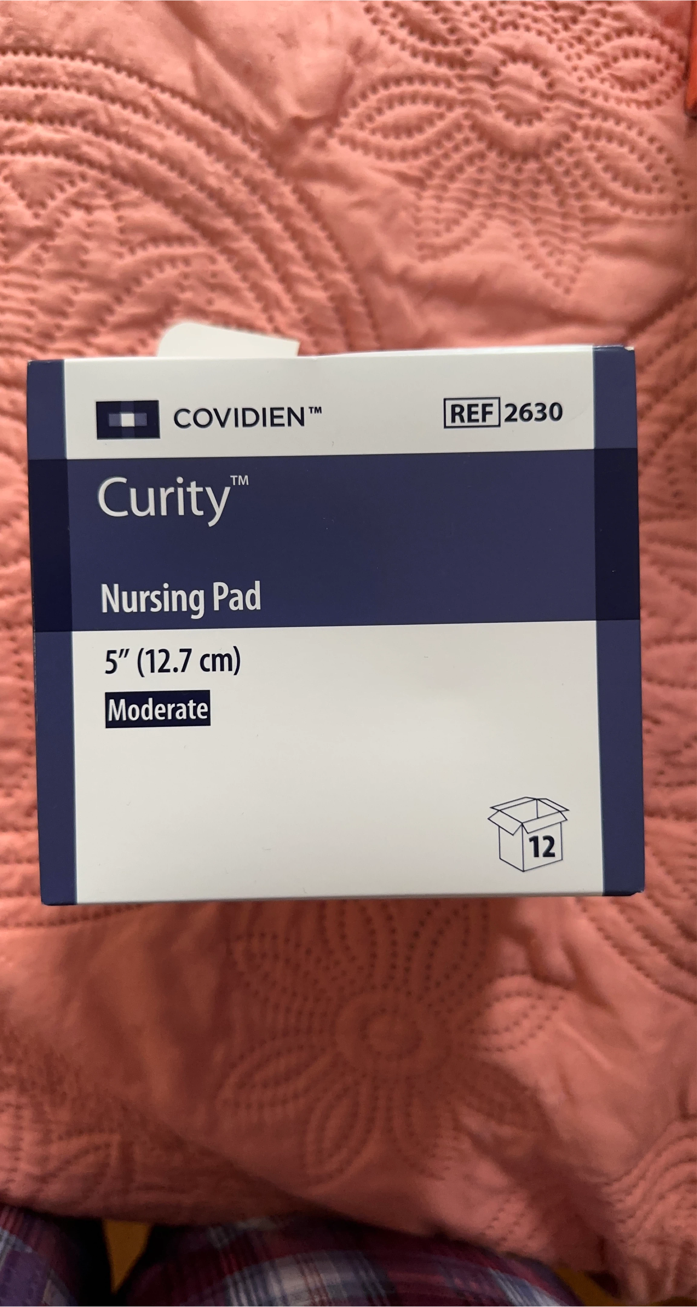 Covidien Curilt™ Nursing Pad, 5" (12.7 cm), Moderate Absorbency