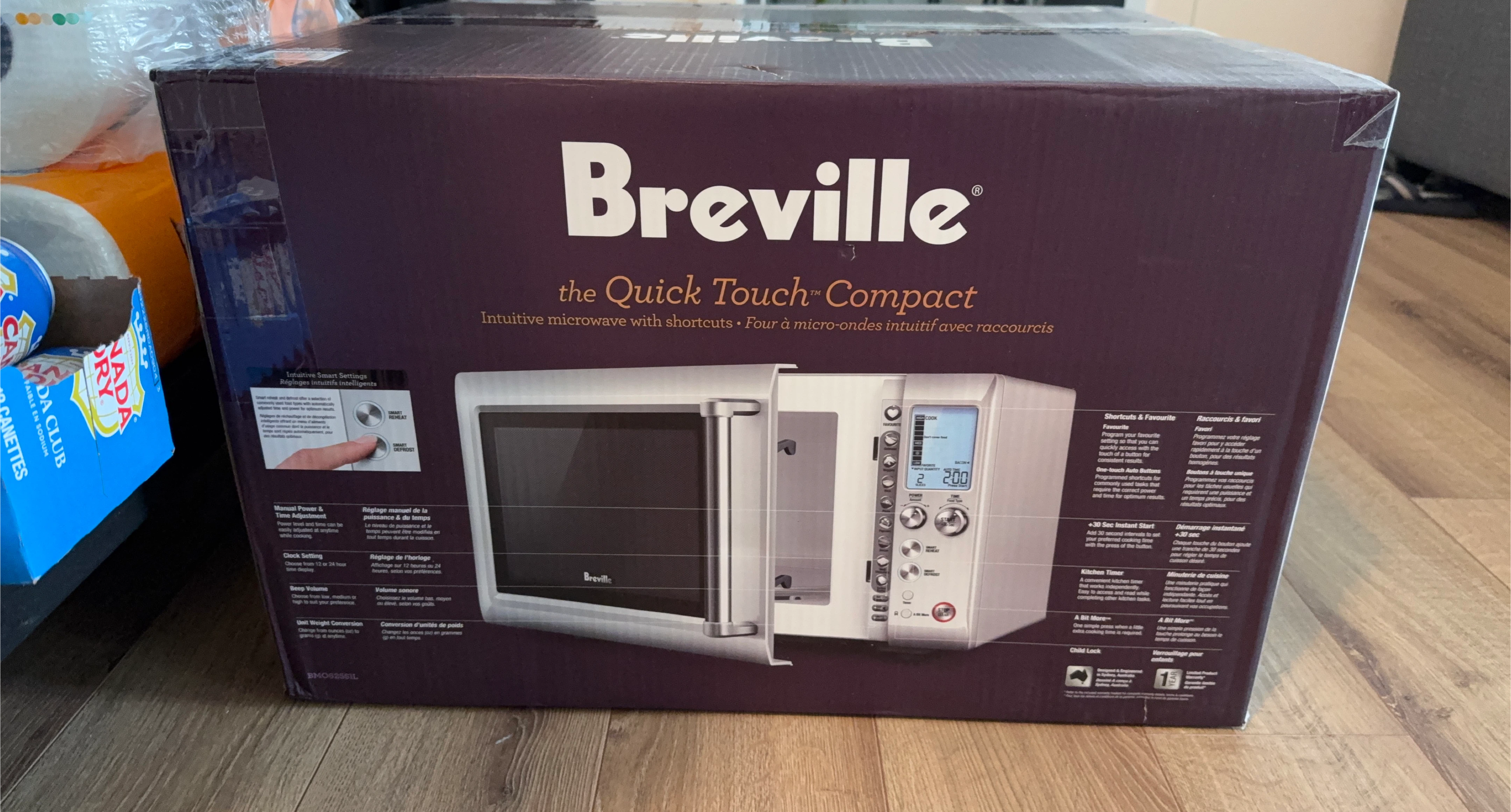Breville Quick Touch Compact Microwave - photo 2