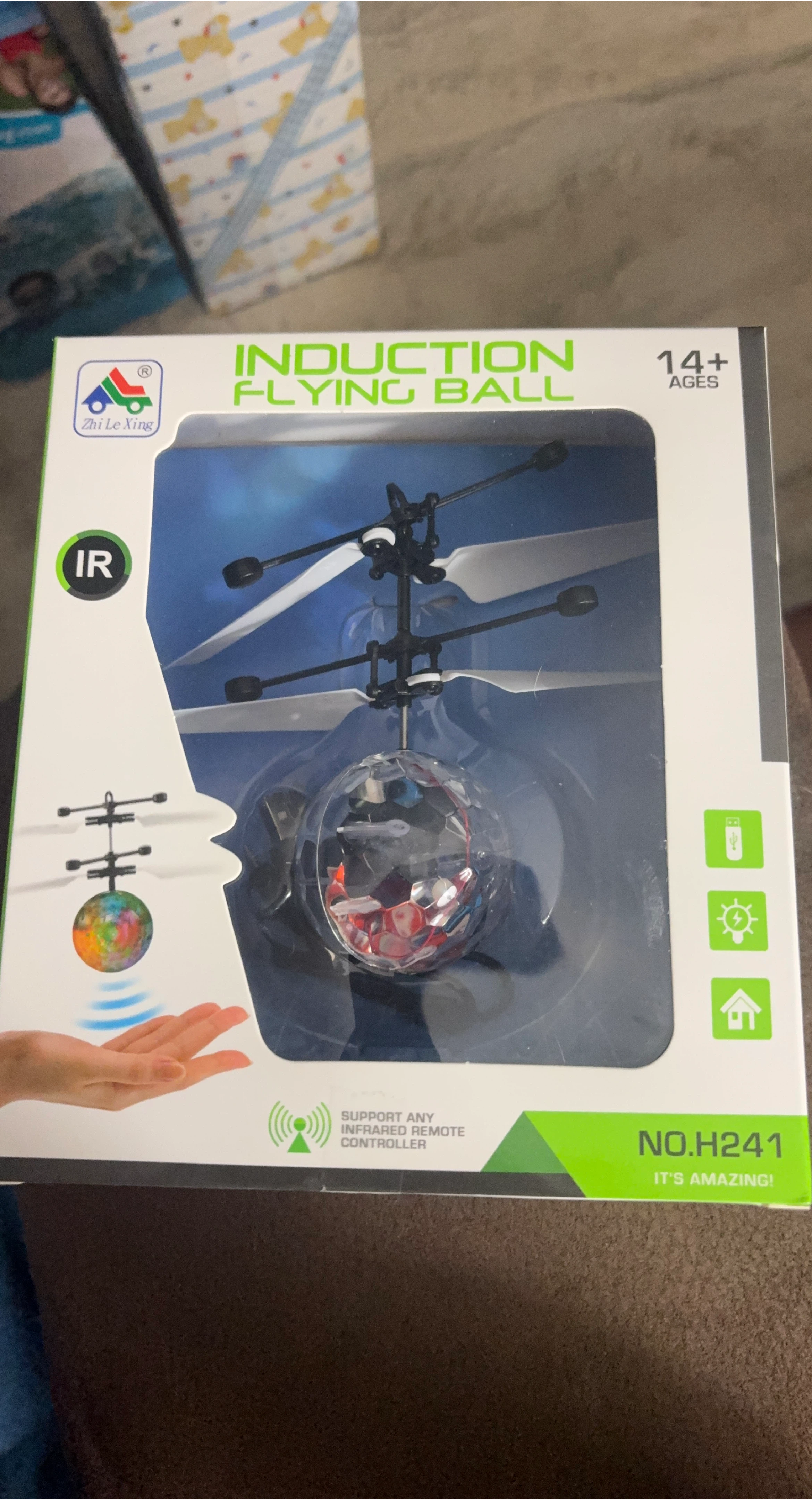 Induction Flying Ball - Colourful Lighting