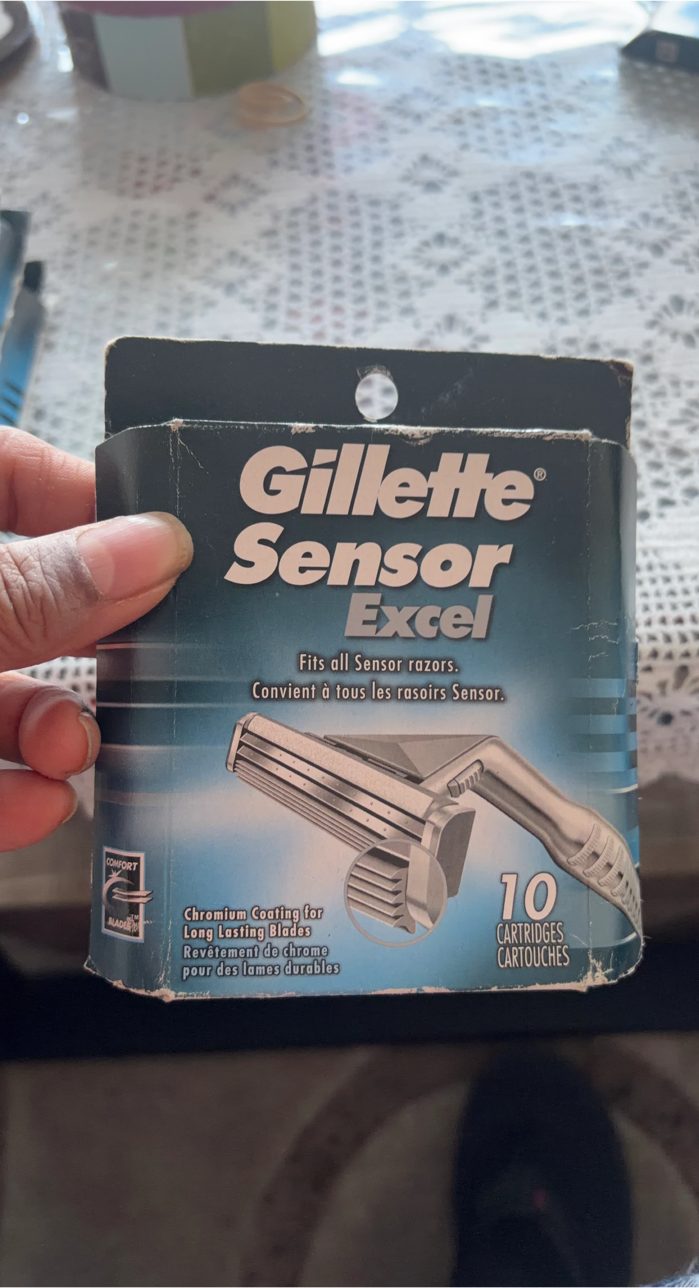 Gillette Sensor Excel Razor Cartridges - 10 Pack