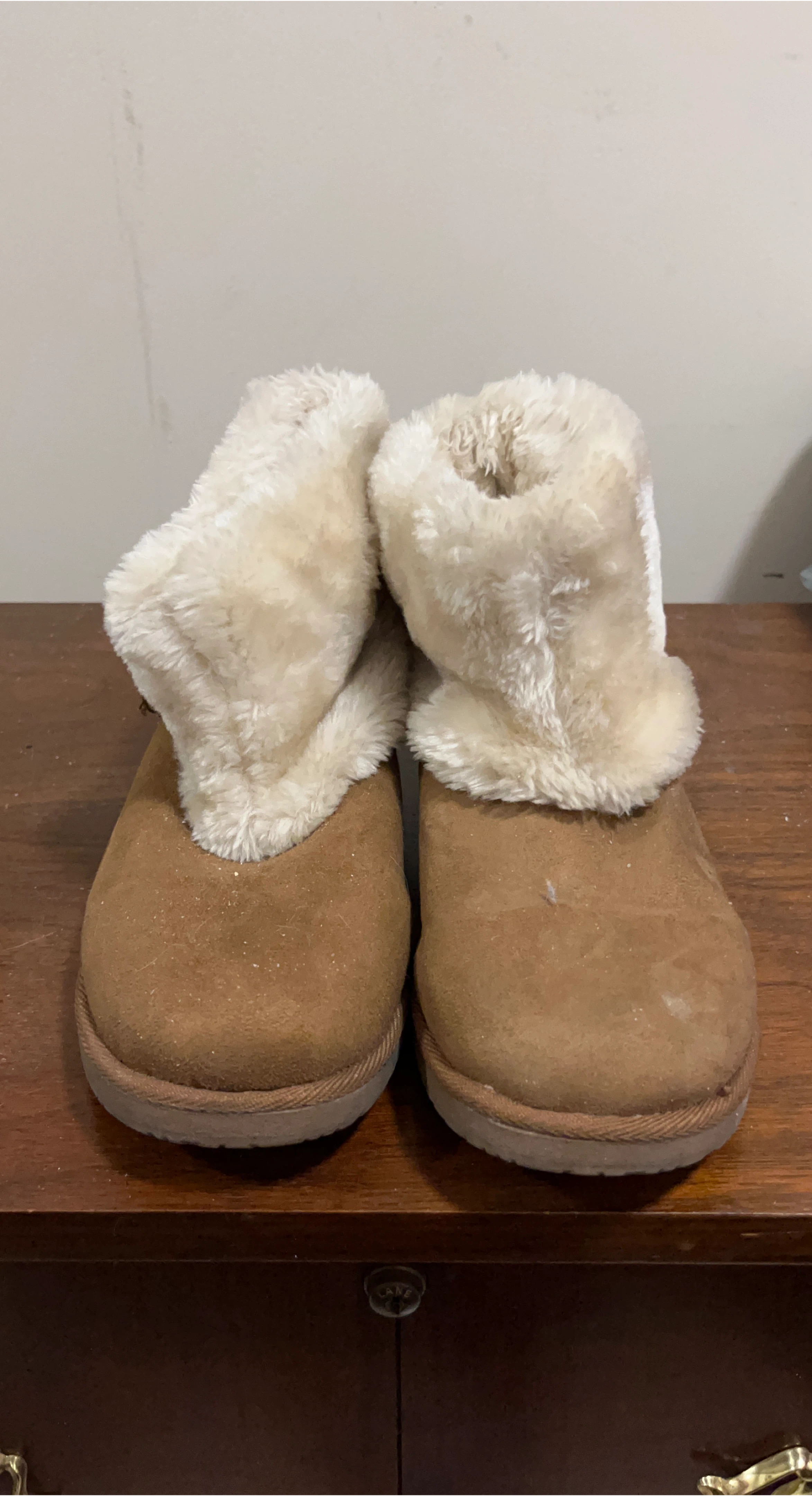 Airwalk Women's Brown Faux Fur Lined Boots Size 9