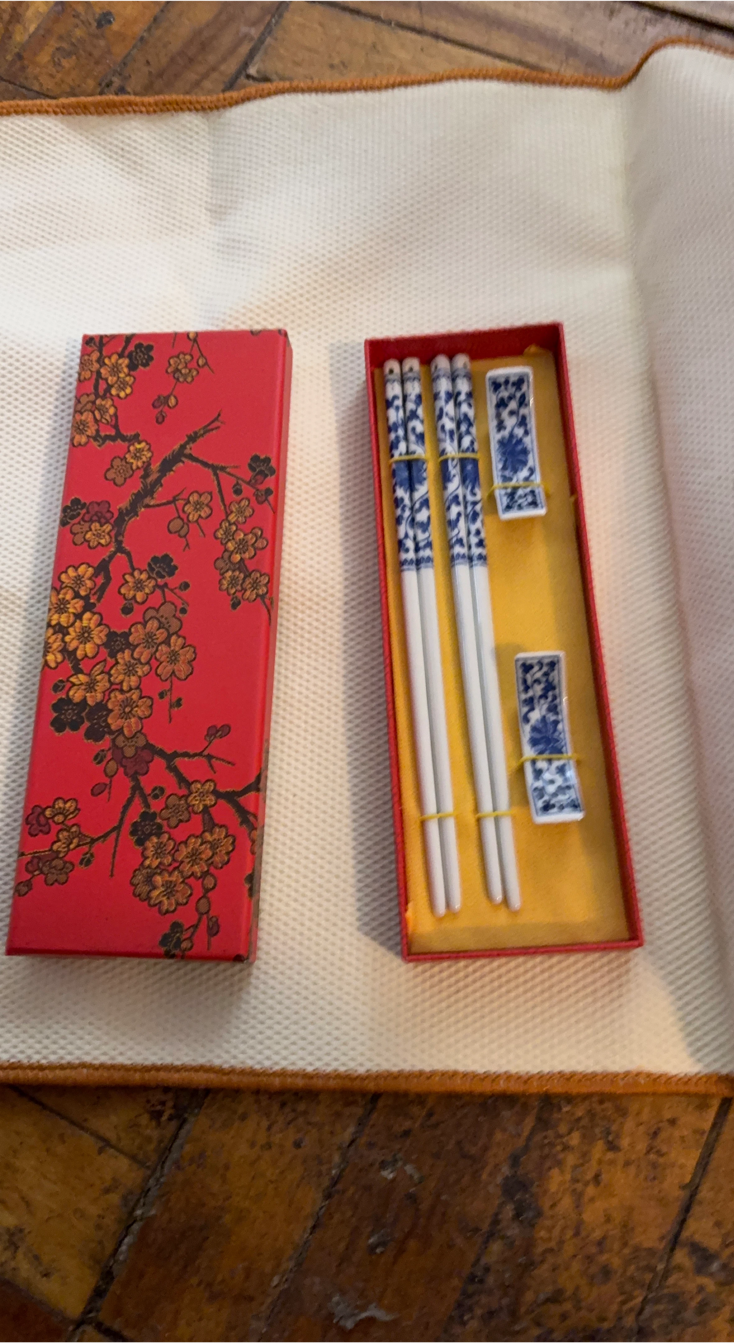 Chopstick Set with Chopstick Rests