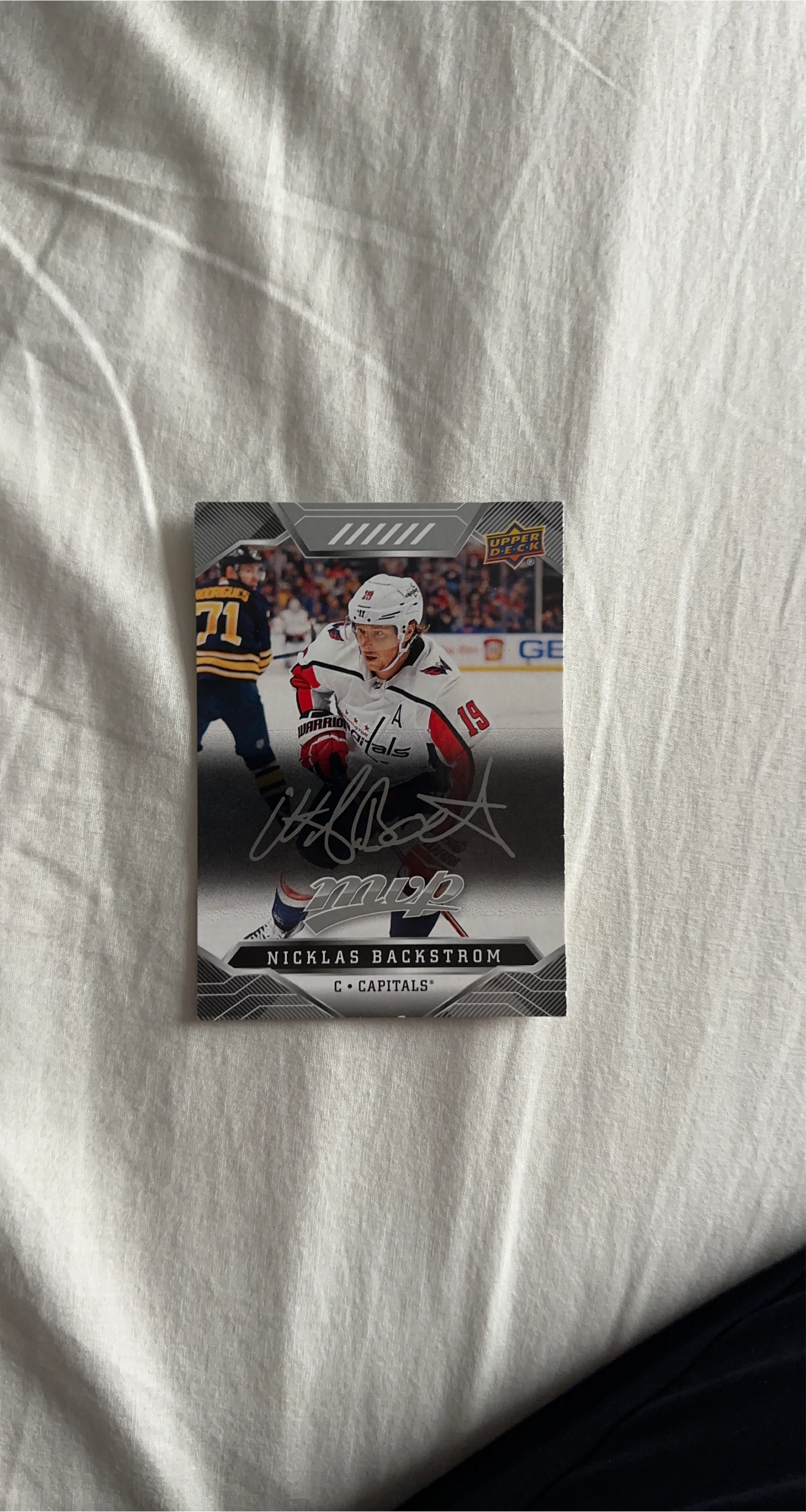 Upper Deck MVP Nicklas Backstrom Hockey Card