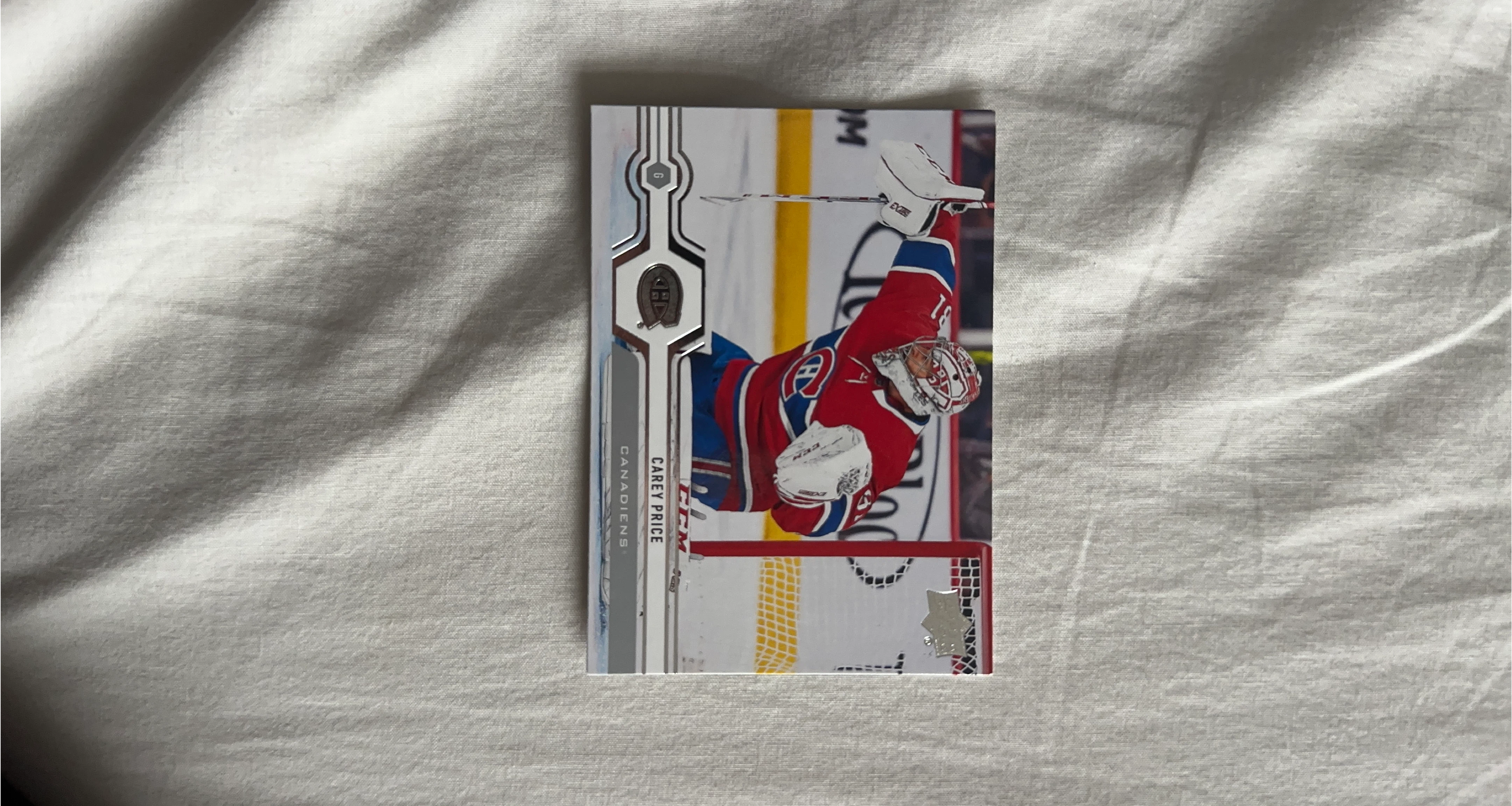 2019-20 Upper Deck Carey Price Hockey Card