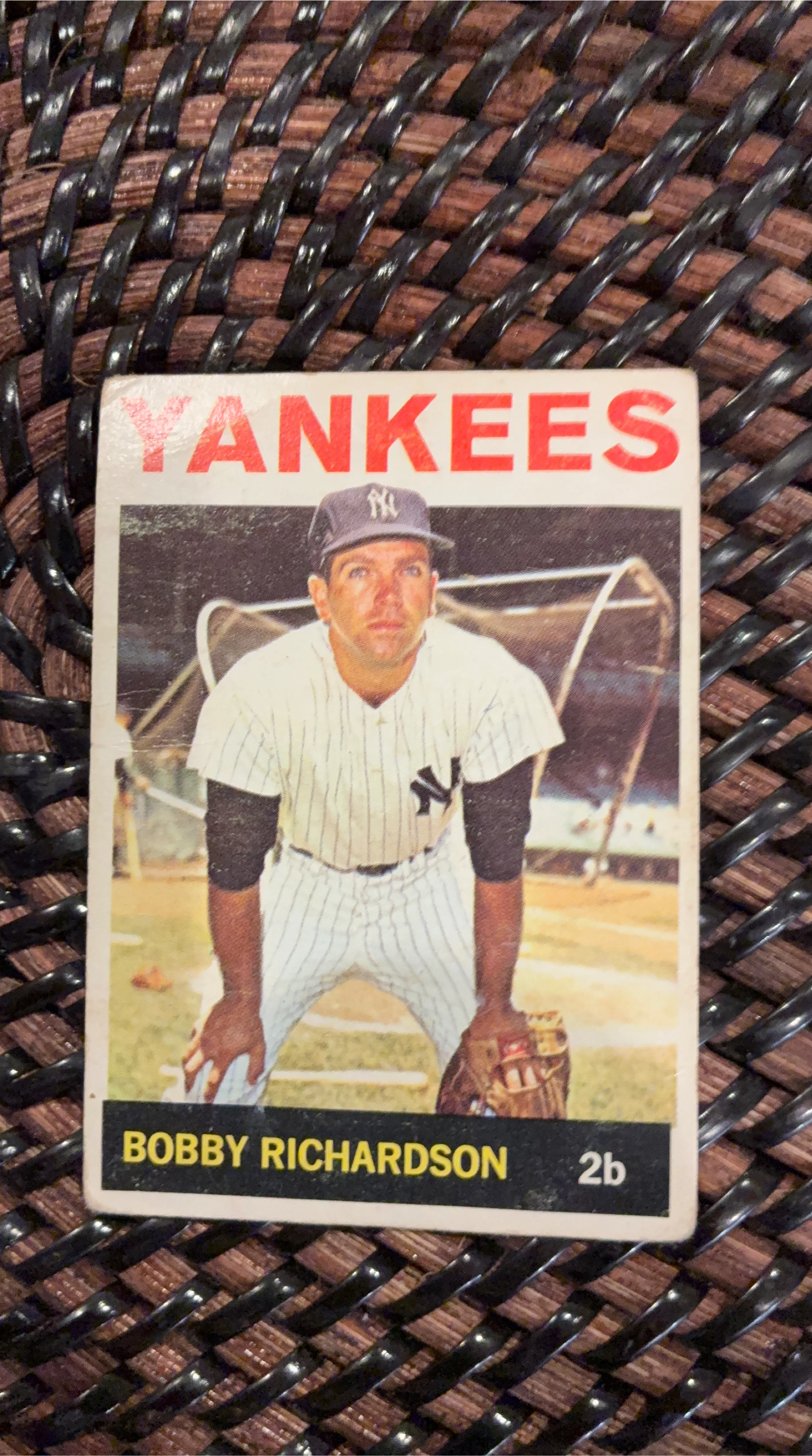 Bobby Richardson 1964 Topps Baseball Card #2b