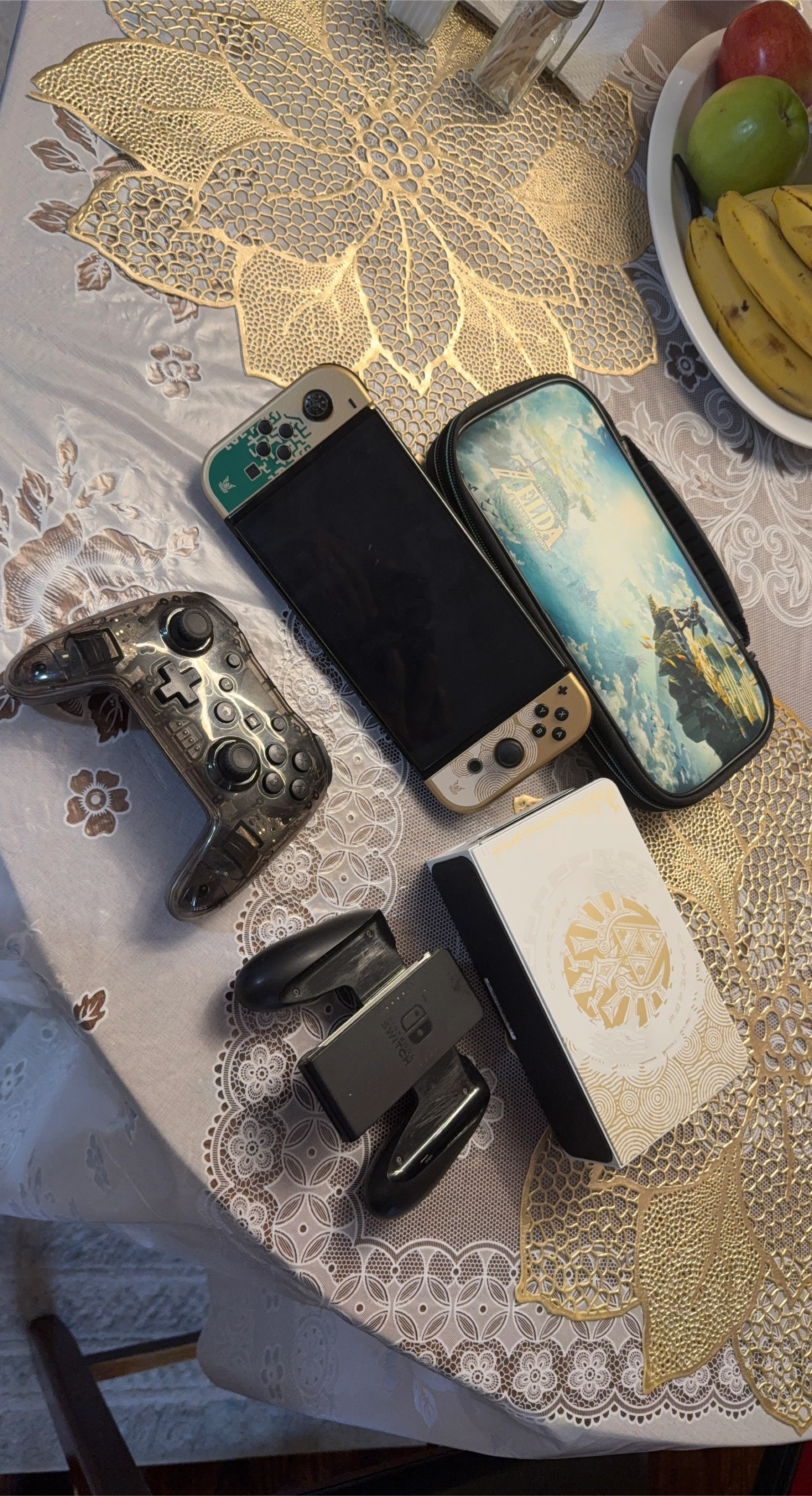 Nintendo Switch OLED The Legend of Zelda Edition Console Bundle