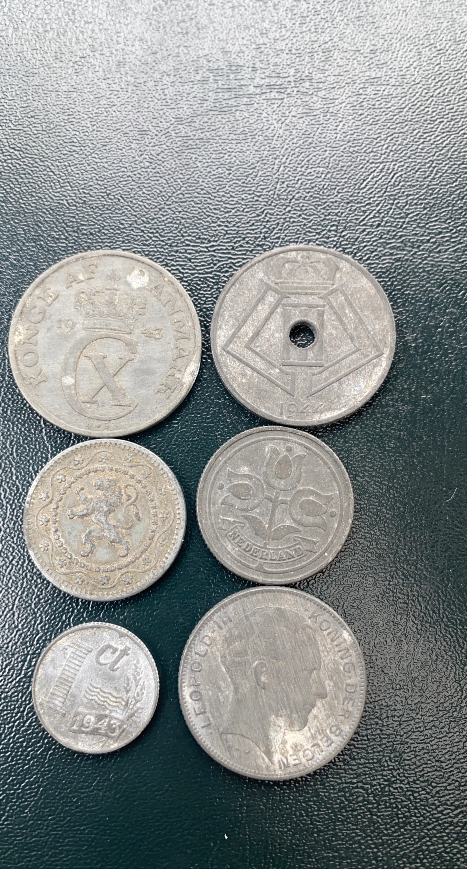Assorted Vintage European Coins