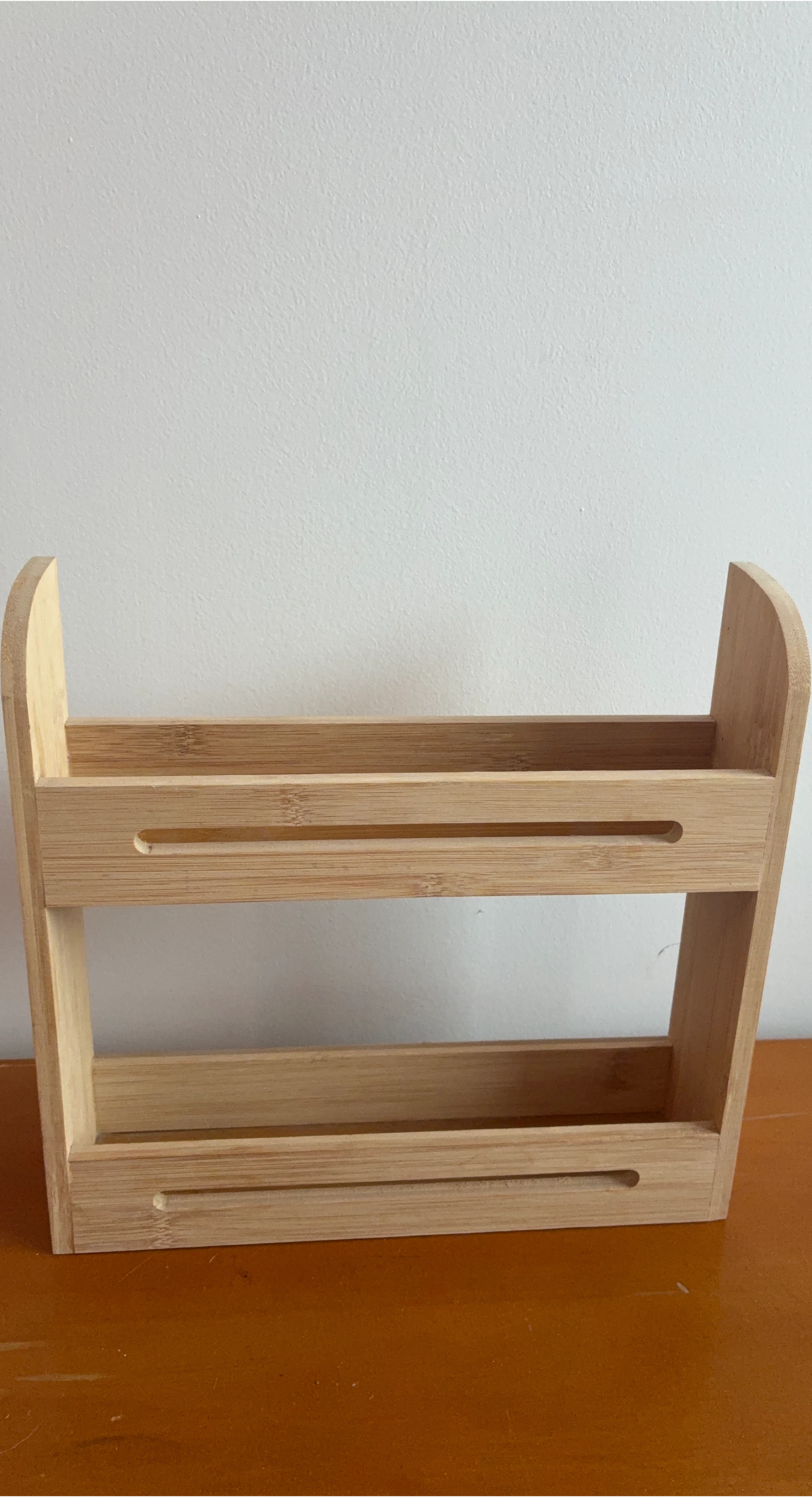Bamboo Spice Rack - 2 Tier