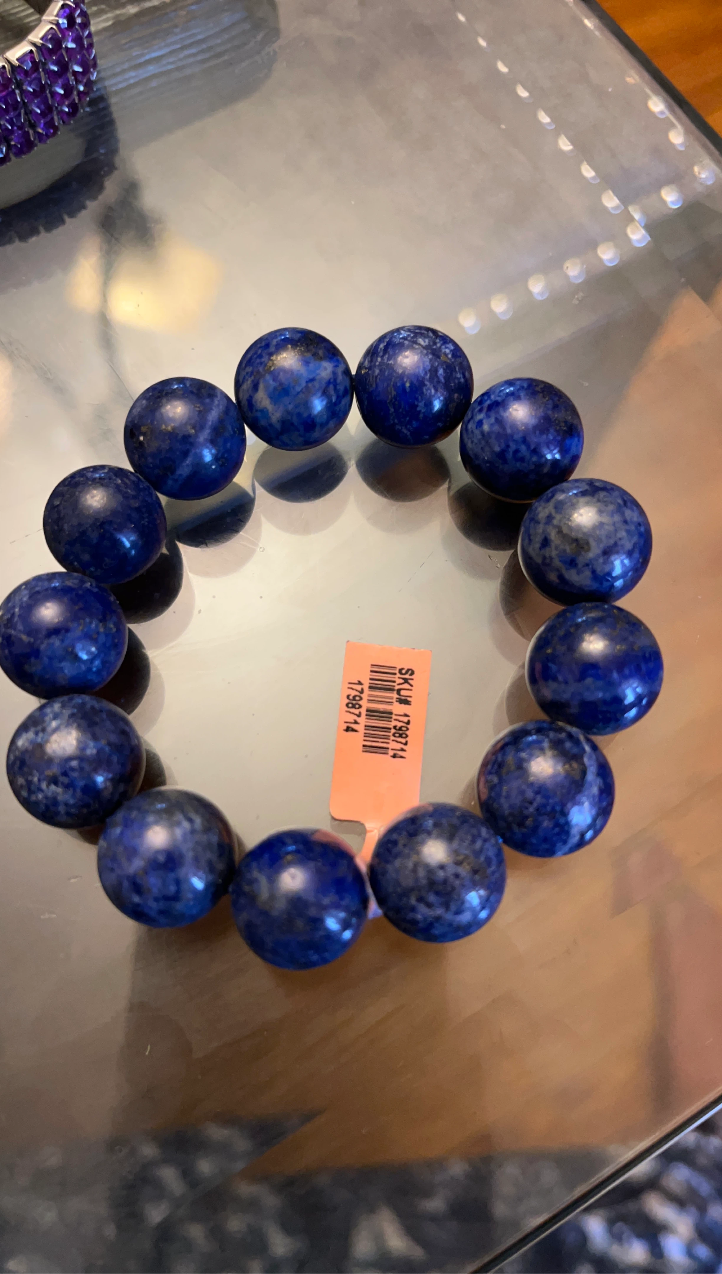 Lapis Lazuli Beaded Bracelet