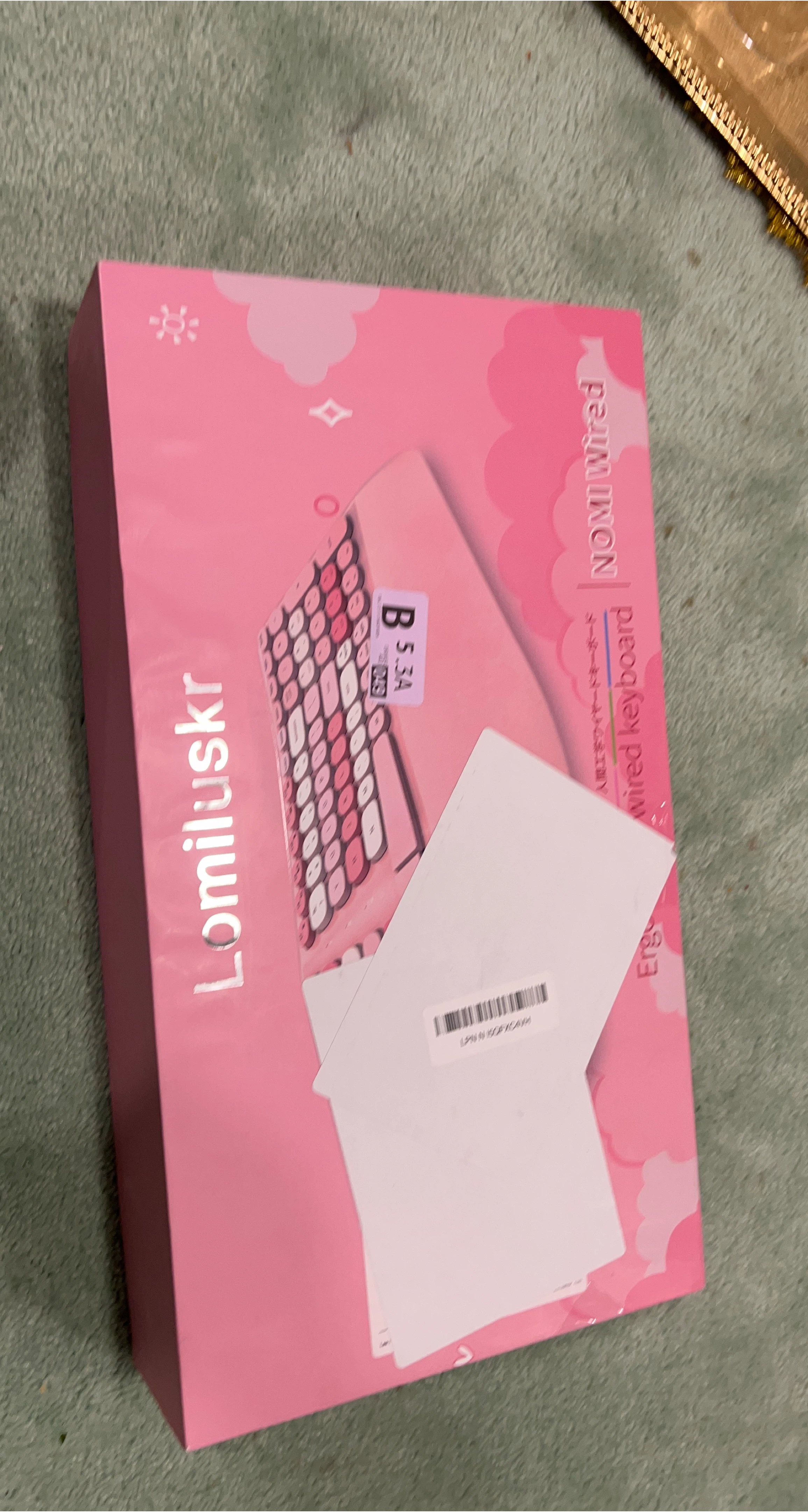 Lomiluksr Wireless Keyboard