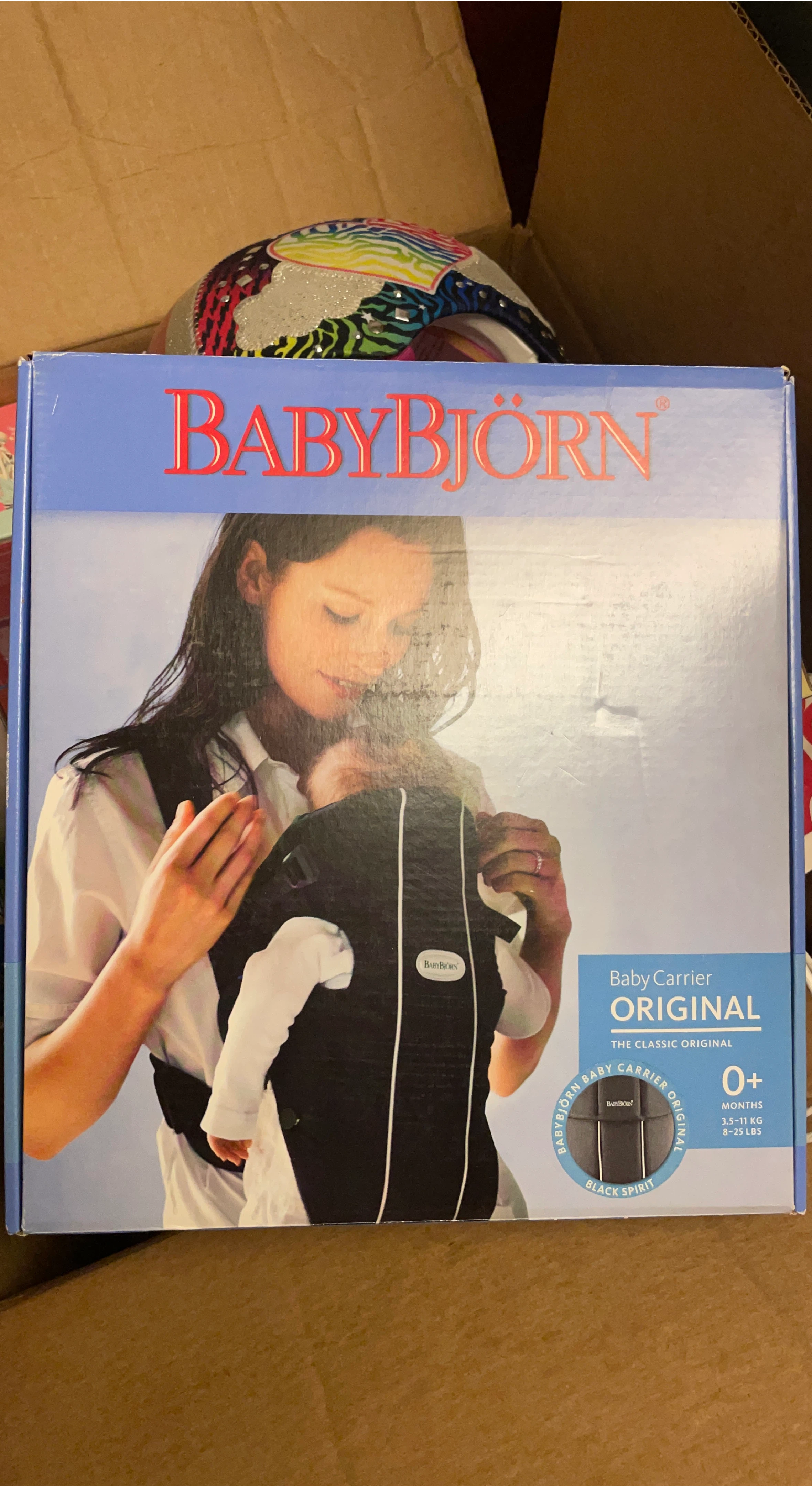 BABYBJÖRN Baby Carrier Original - Black Spirit