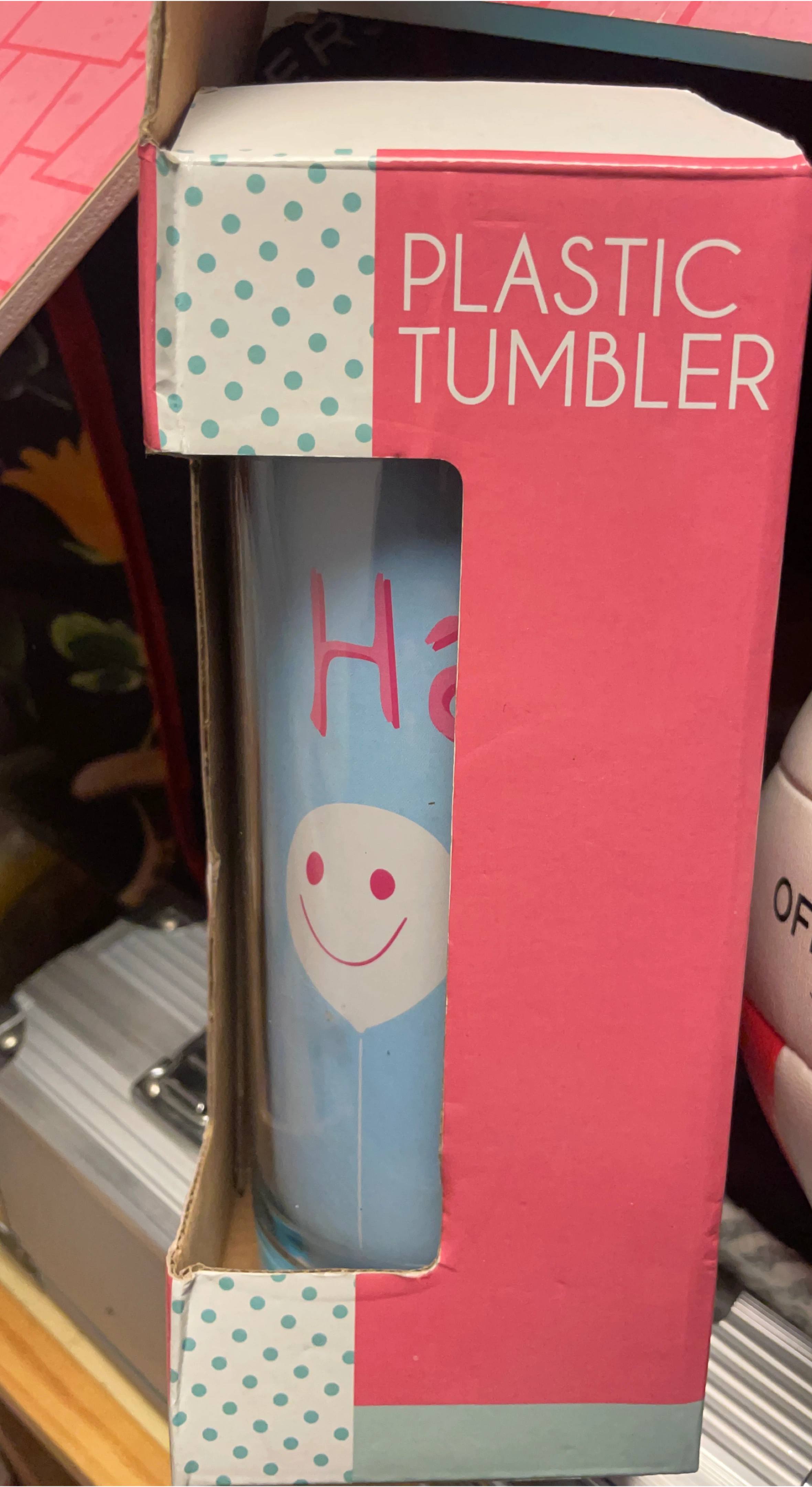 Enakei Happy Day Plastic Tumbler