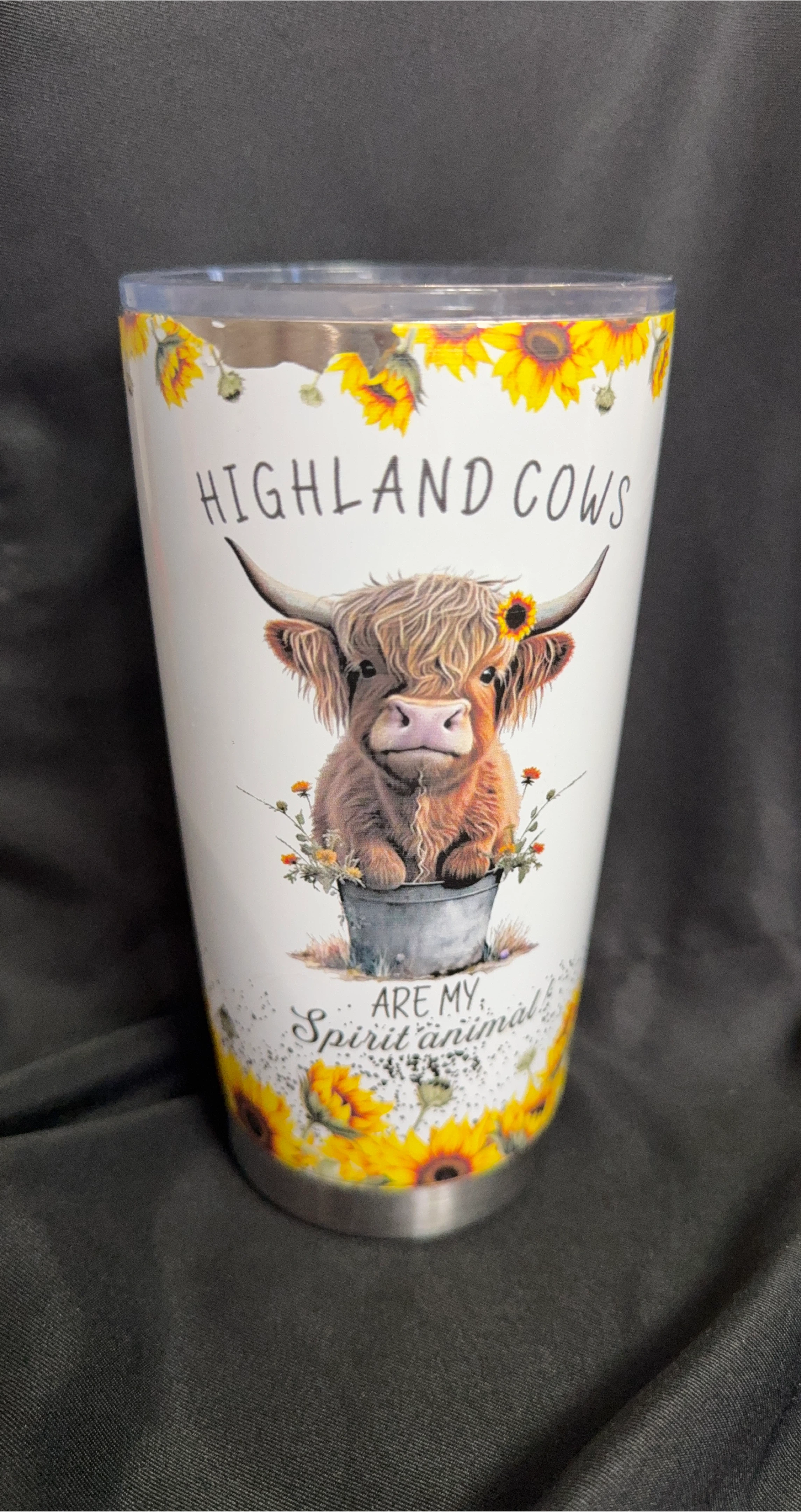 Highland Cows Spirit Animal Tumbler