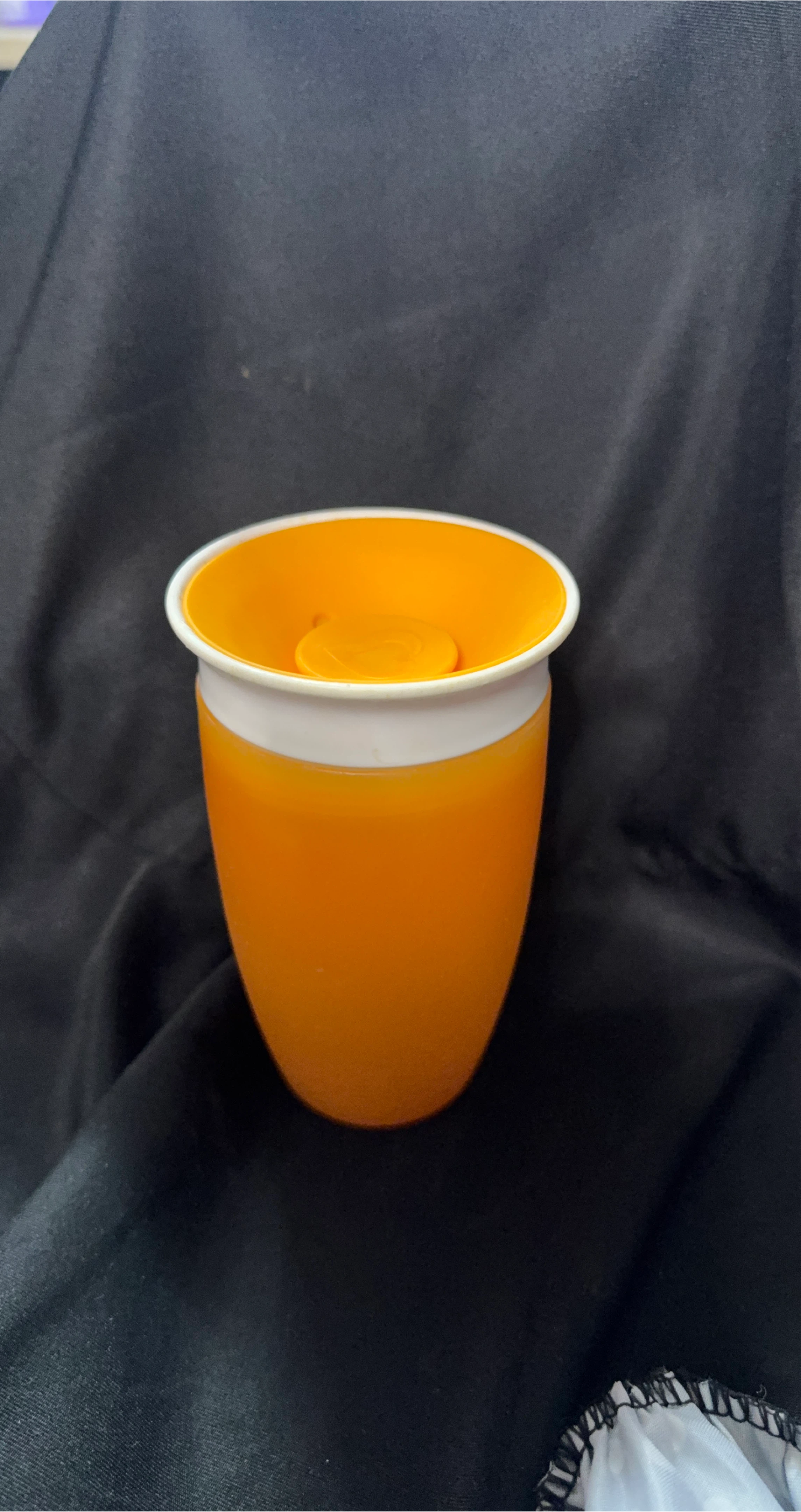 Munchkin Miracle 360 Sippy Cup Orange White