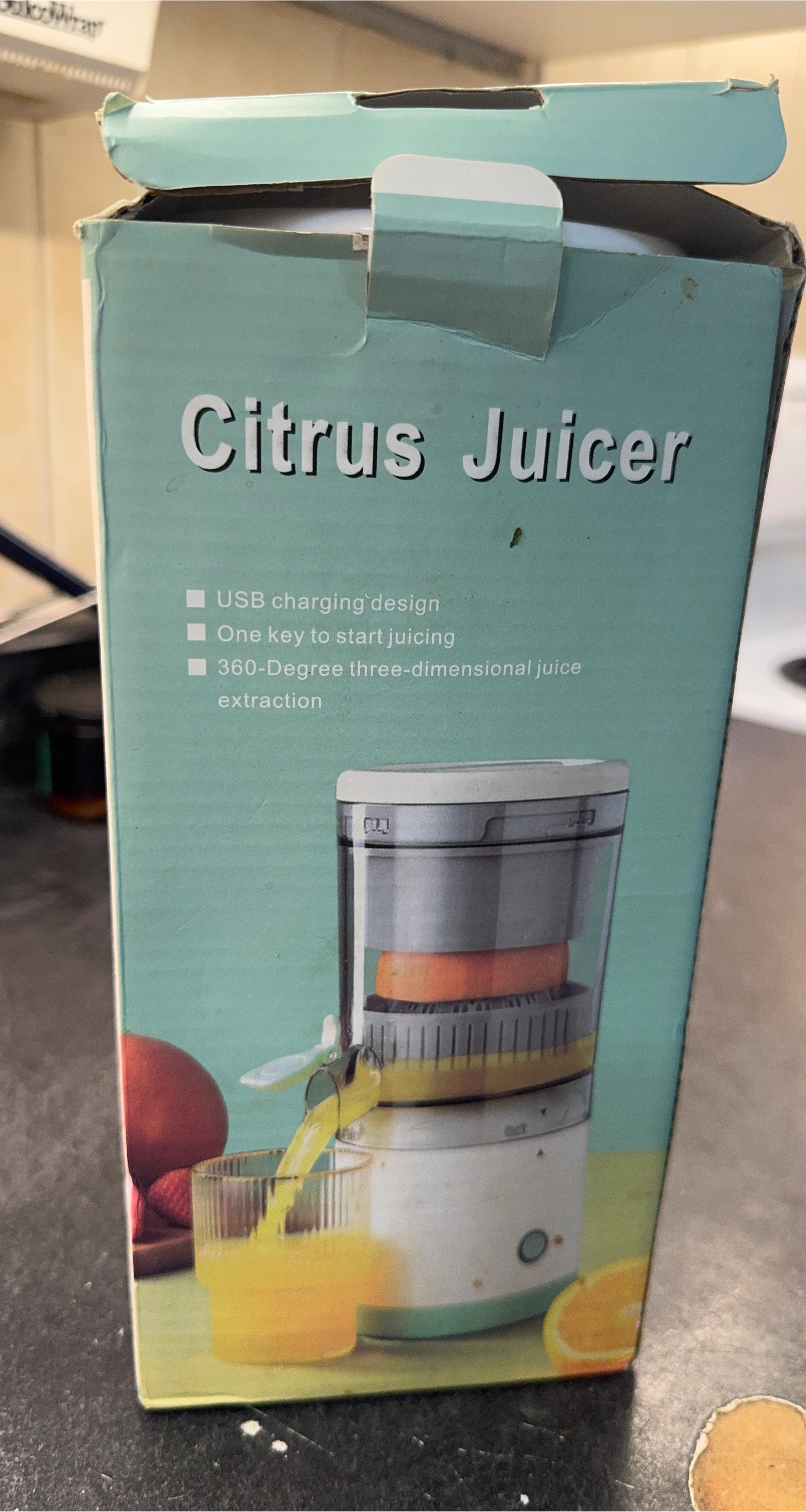 Citrus Juicer - USB Charging