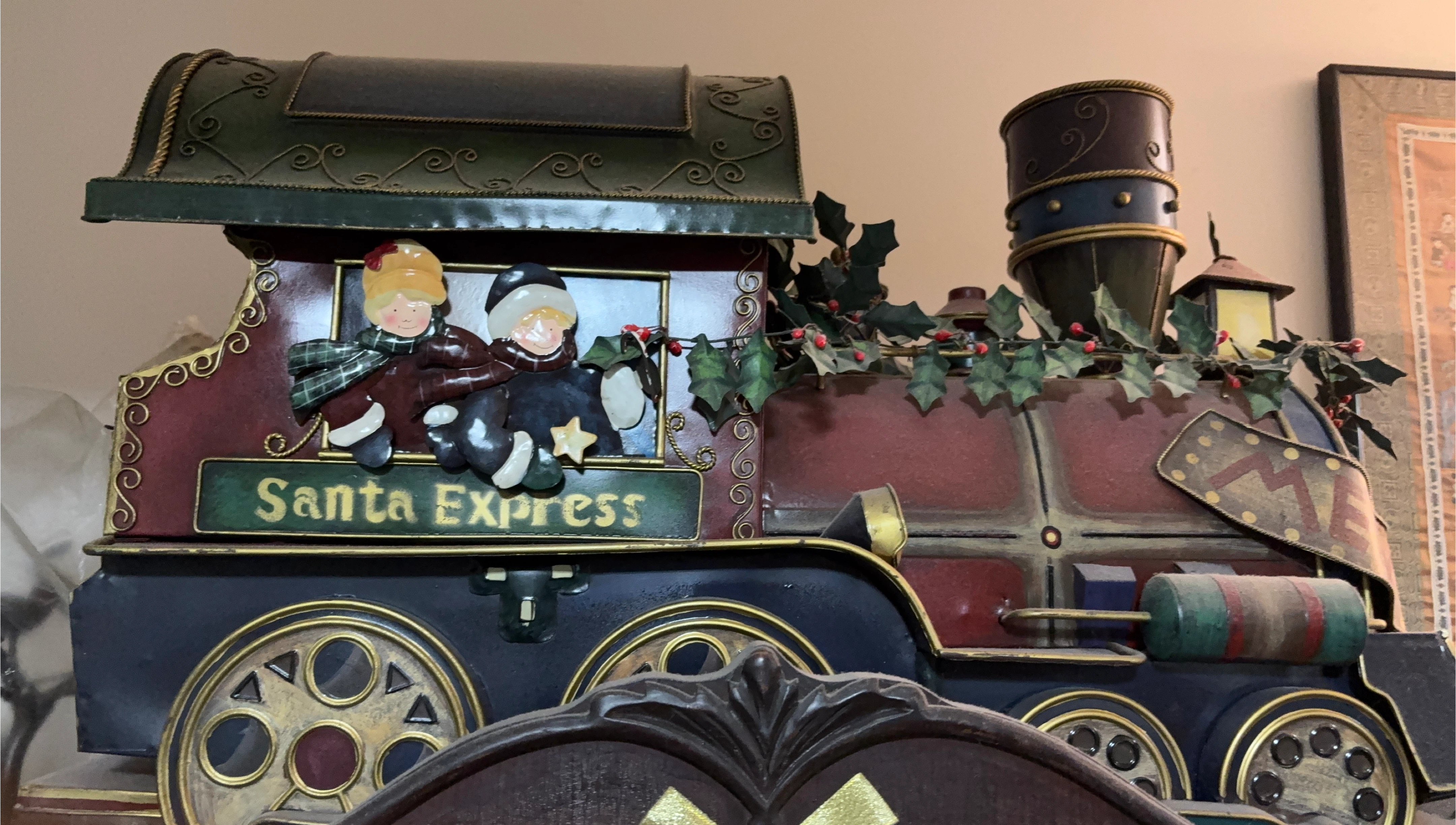 Santa Express Christmas Train Decoration