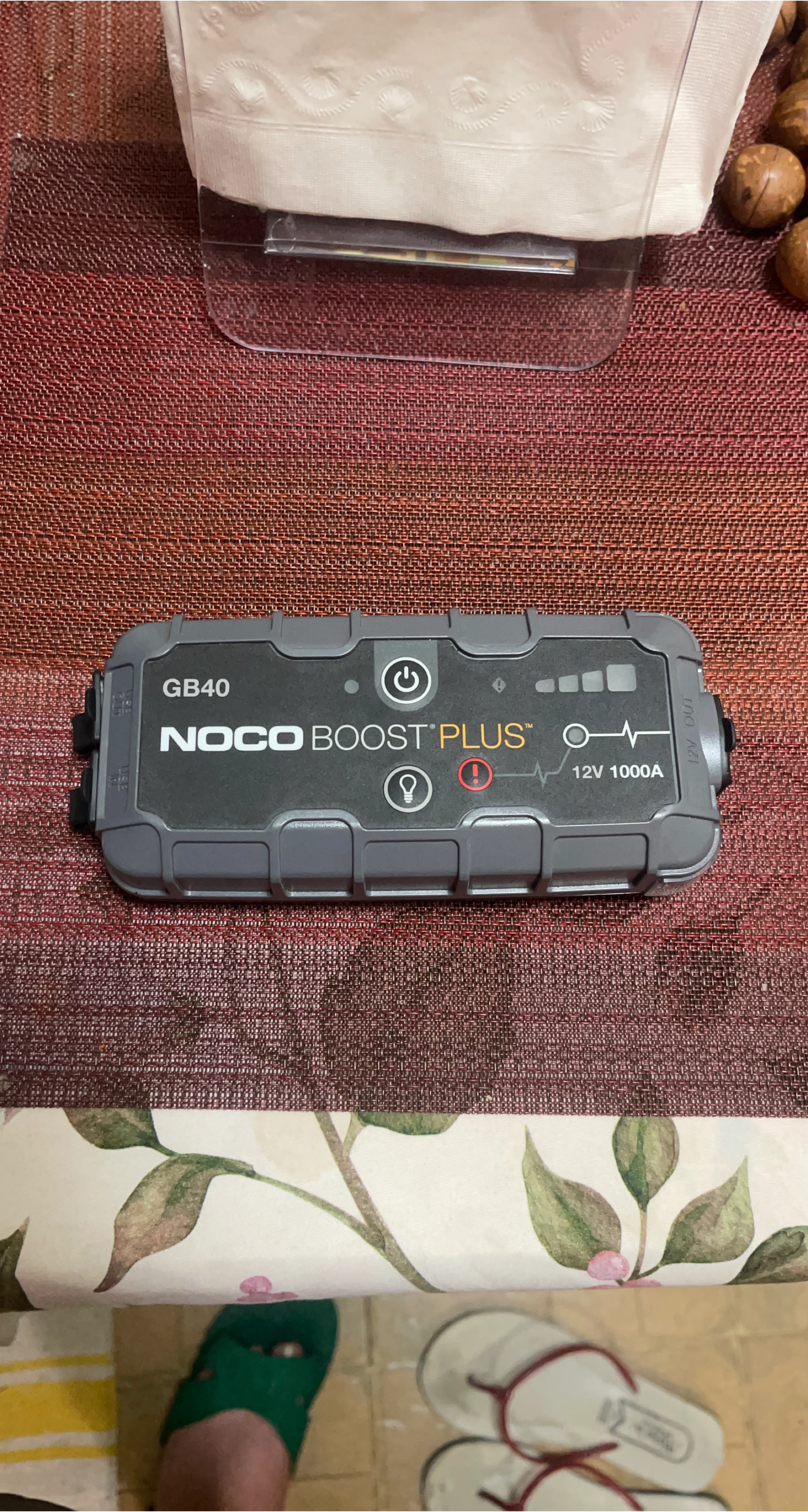 NOCO GB40 Boost Plus 12V 1000A Jump Starter