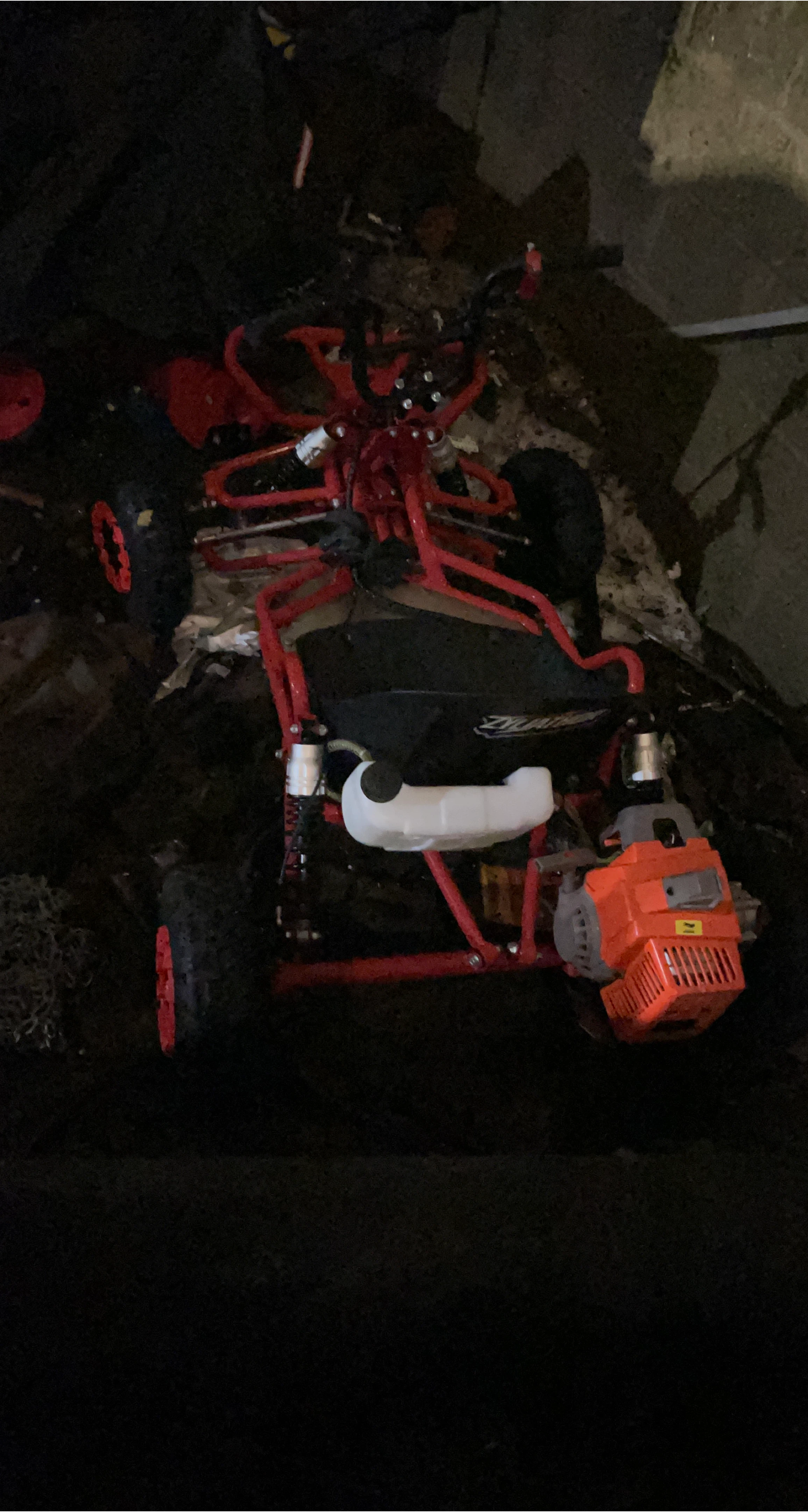 Red Kids Go-Kart
