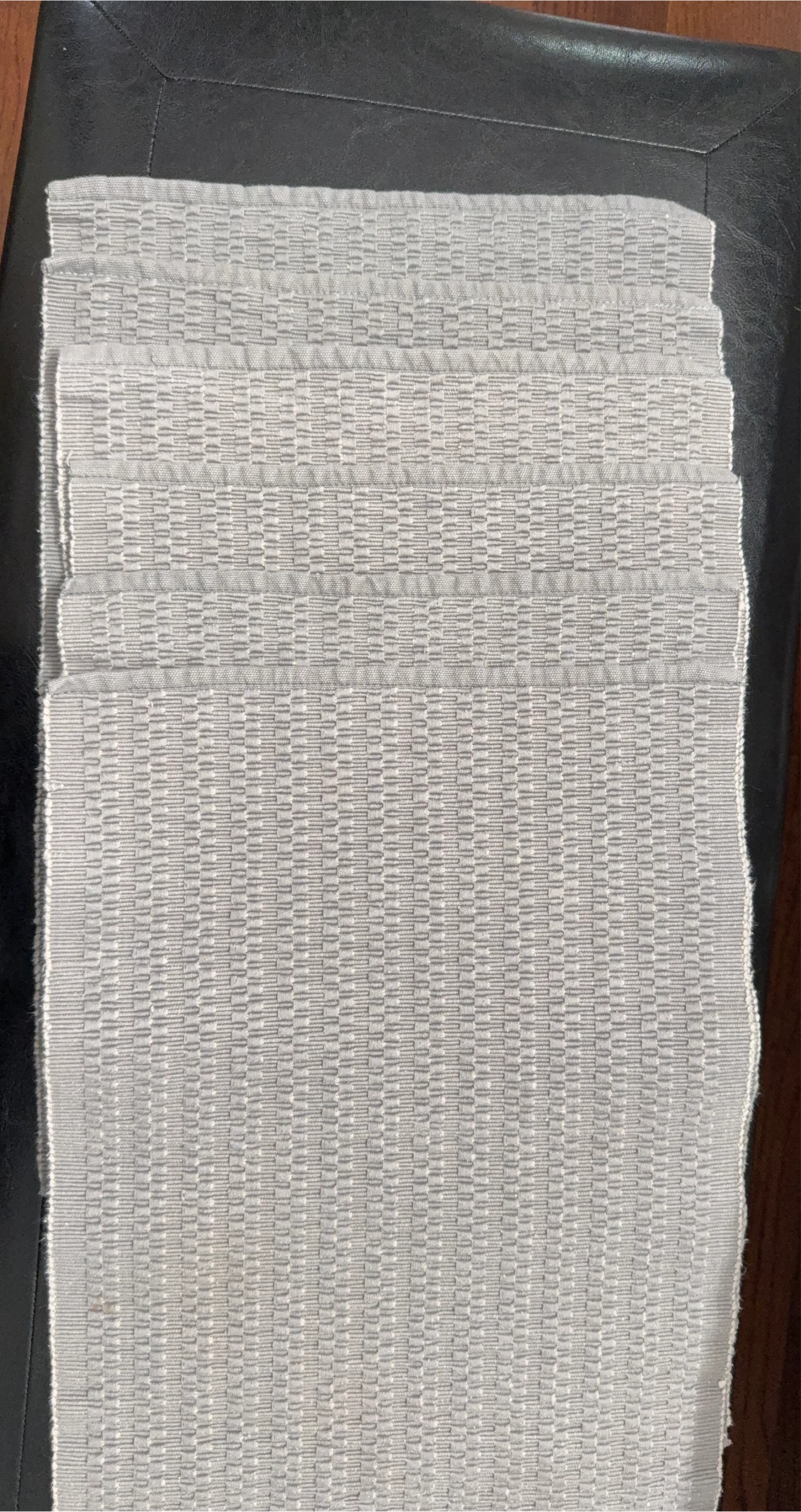 Set of 6 Grey Placemats