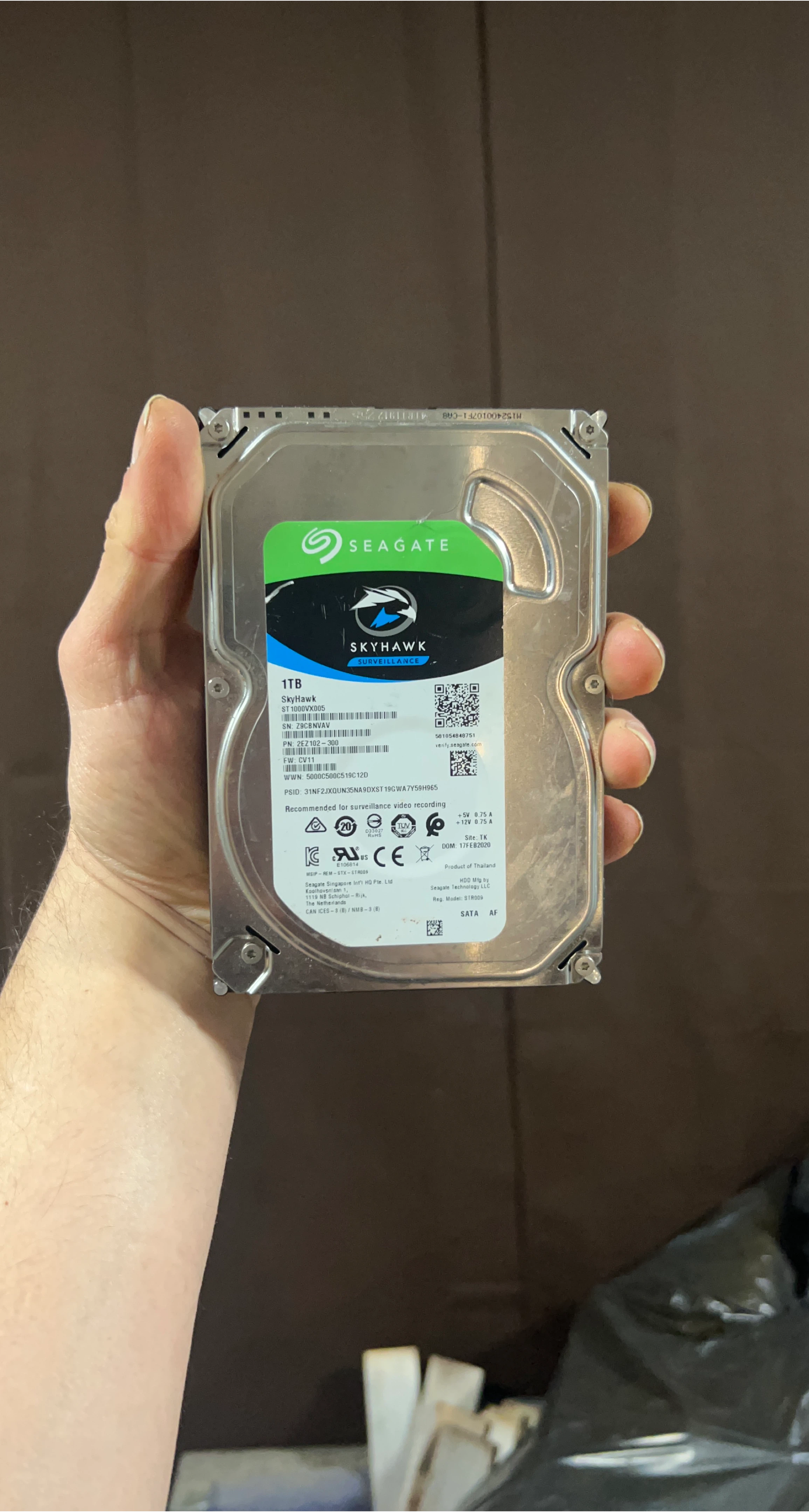 Seagate SkyHawk 1TB Internal Hard Drive - photo 2